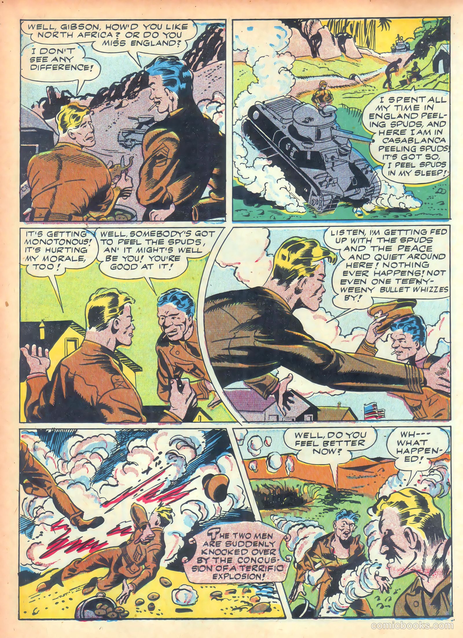 Super-Dooper Comics #7 (1946) — page 3 of 33