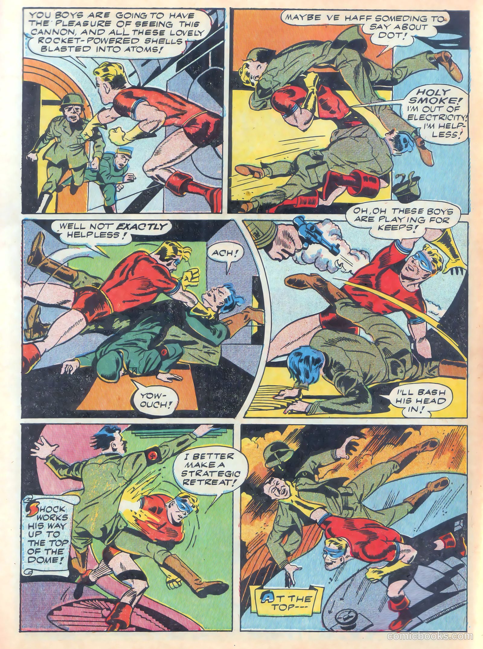 Super-Dooper Comics #7 (1946) — page 10 of 33