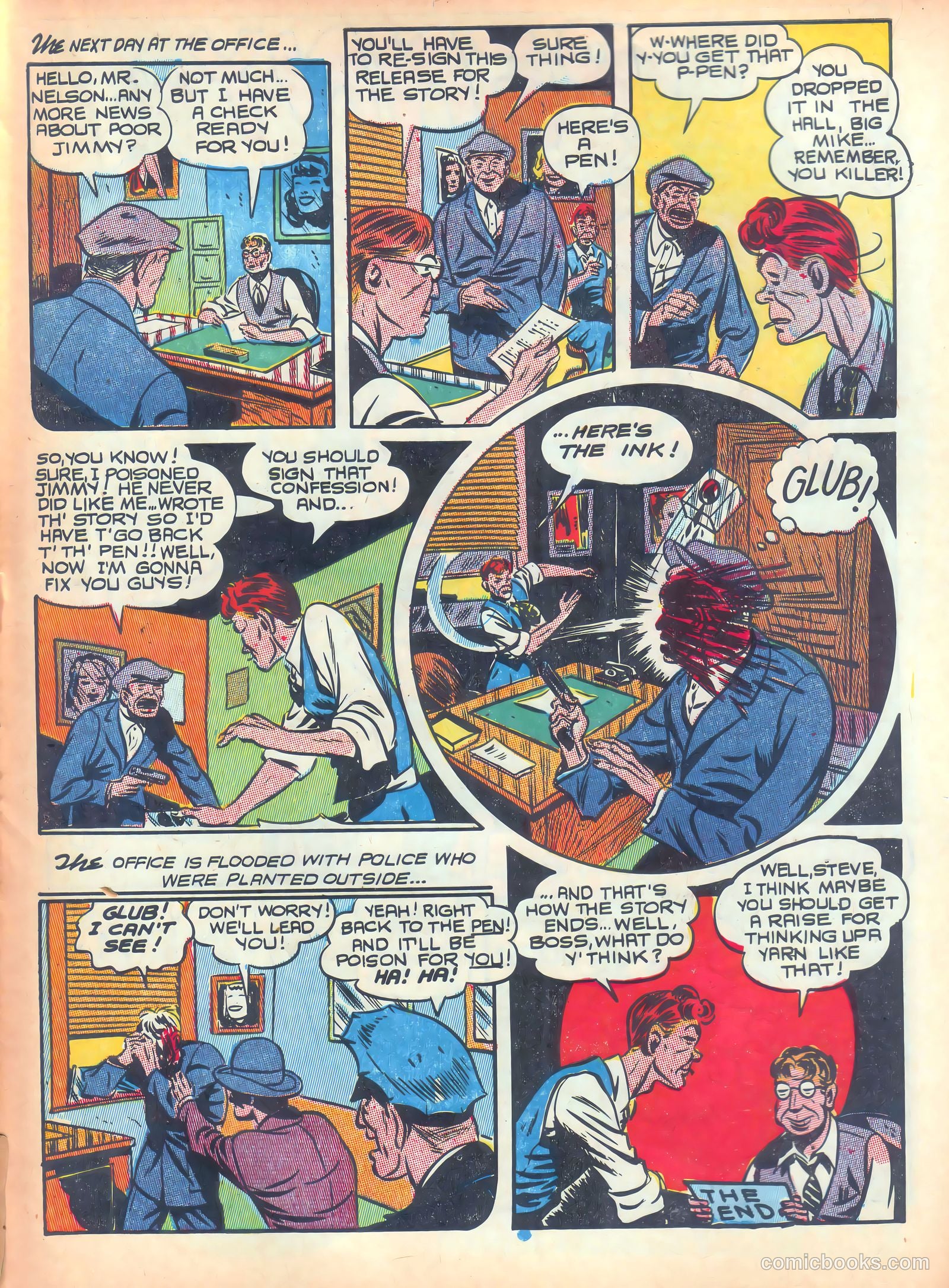 Super-Dooper Comics #7 (1946) — page 23 of 33