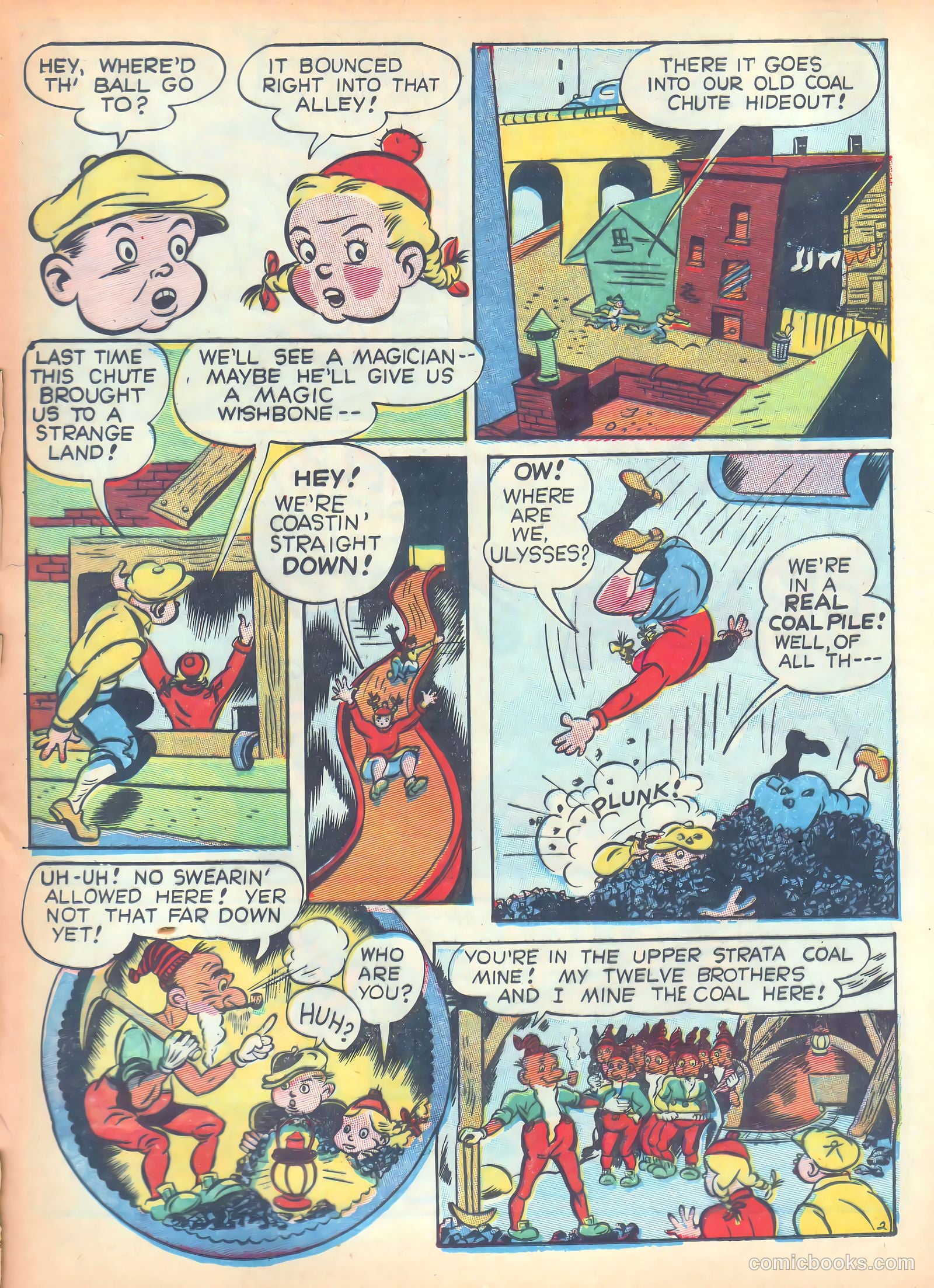 Super-Dooper Comics #7 (1946) — page 25 of 33