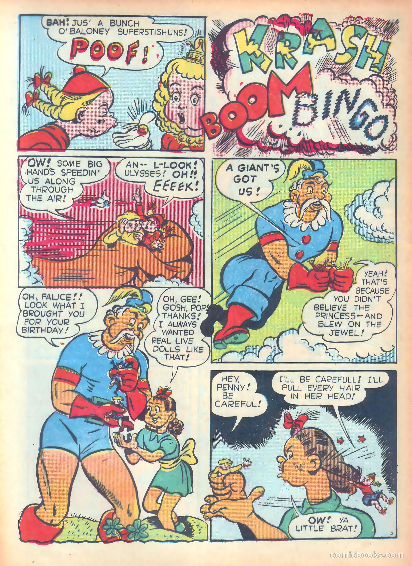 Super-Dooper Comics #7 (1946) — page 28 of 33