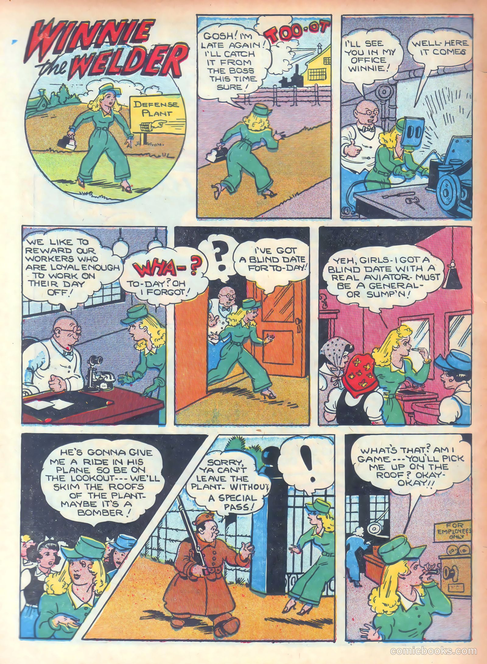 Super-Dooper Comics #7 (1946) — page 30 of 33