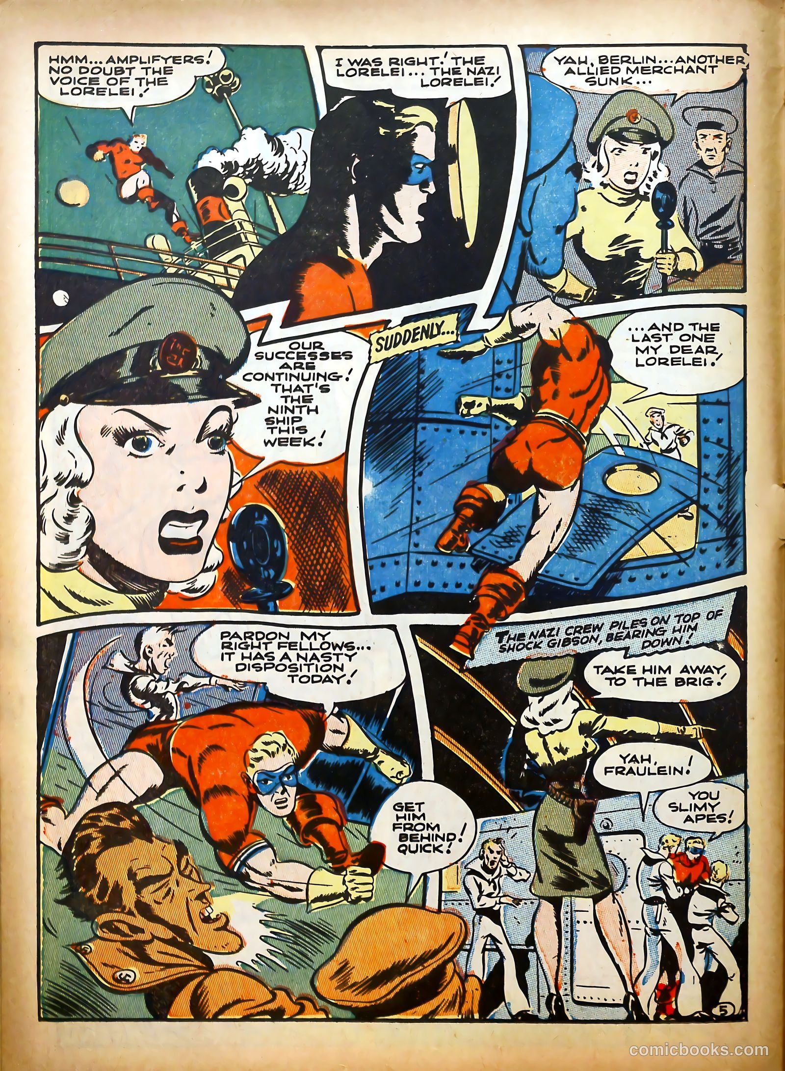 Super-Dooper Comics #8 (1946) — page 6 of 32