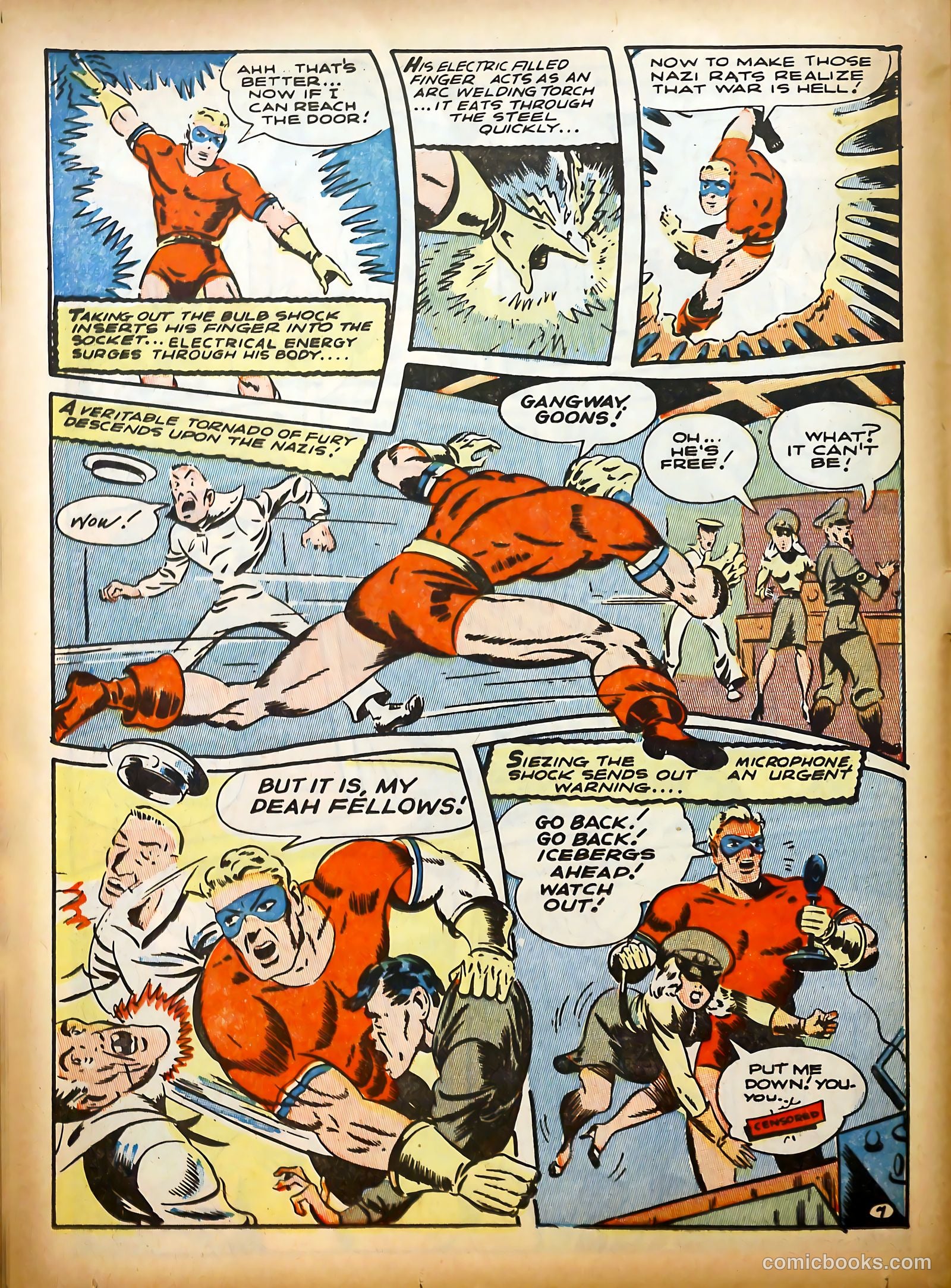 Super-Dooper Comics #8 (1946) — page 8 of 32