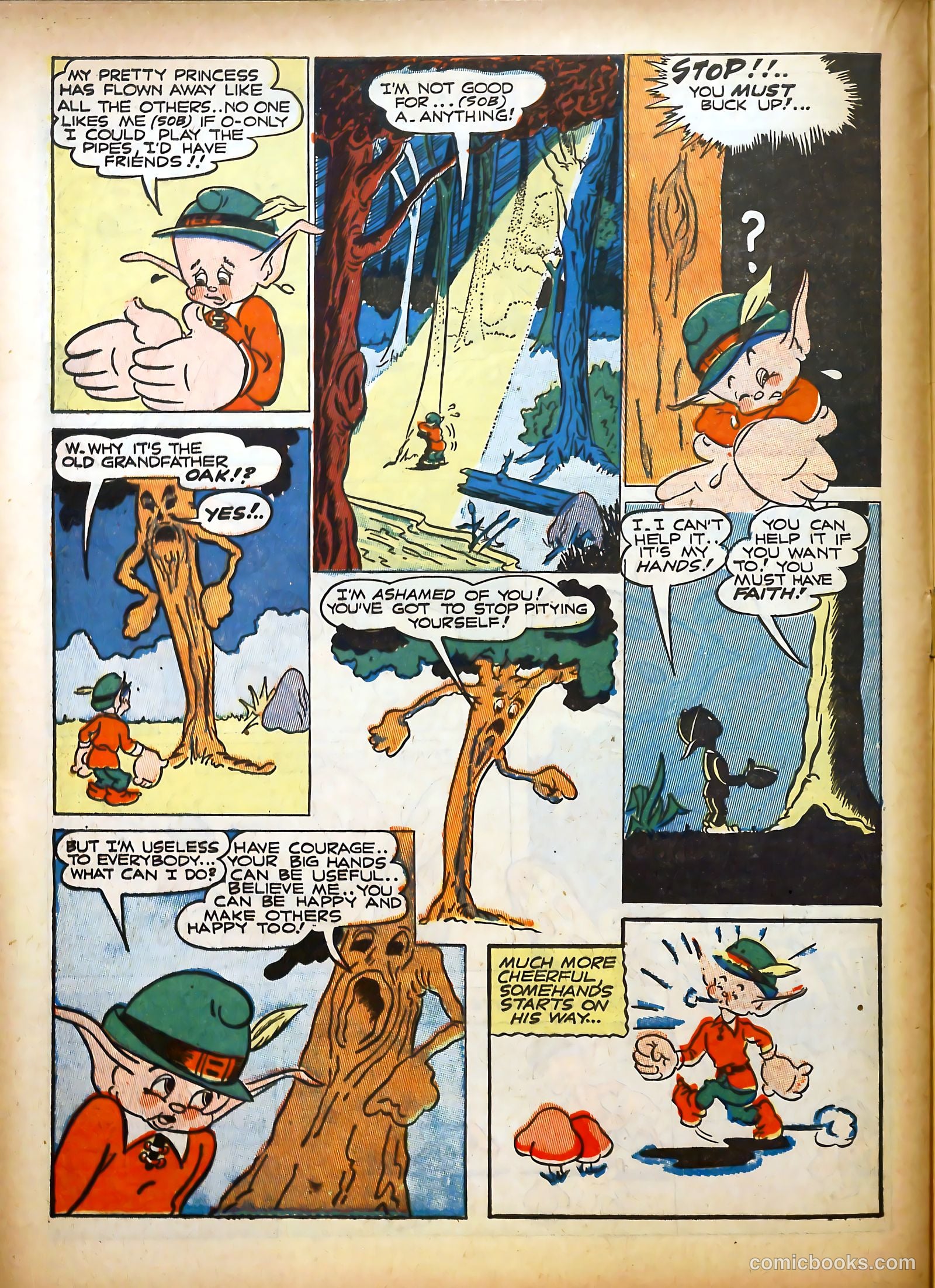 Super-Dooper Comics #8 (1946) — page 12 of 32