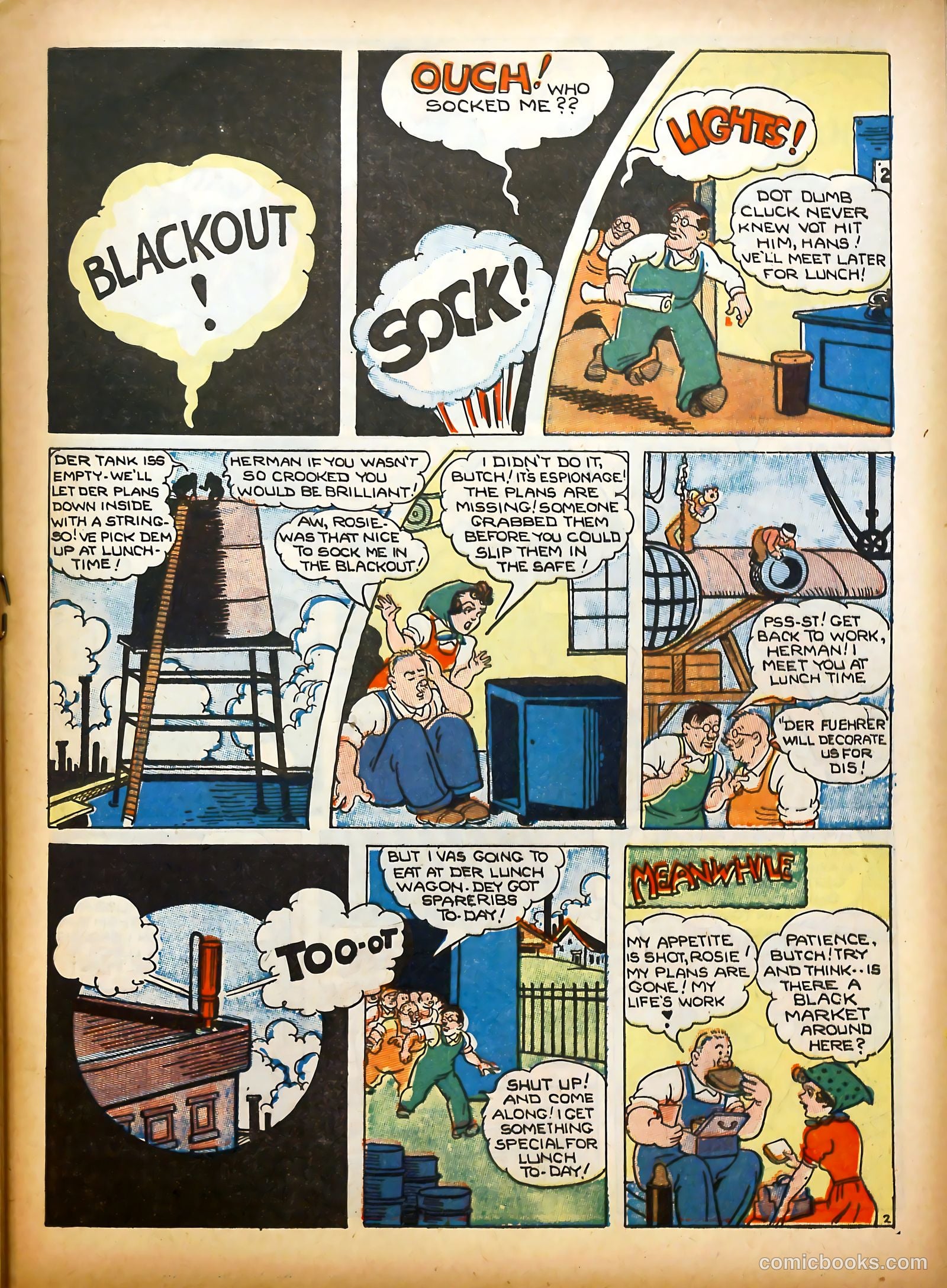 Super-Dooper Comics #8 (1946) — page 21 of 32