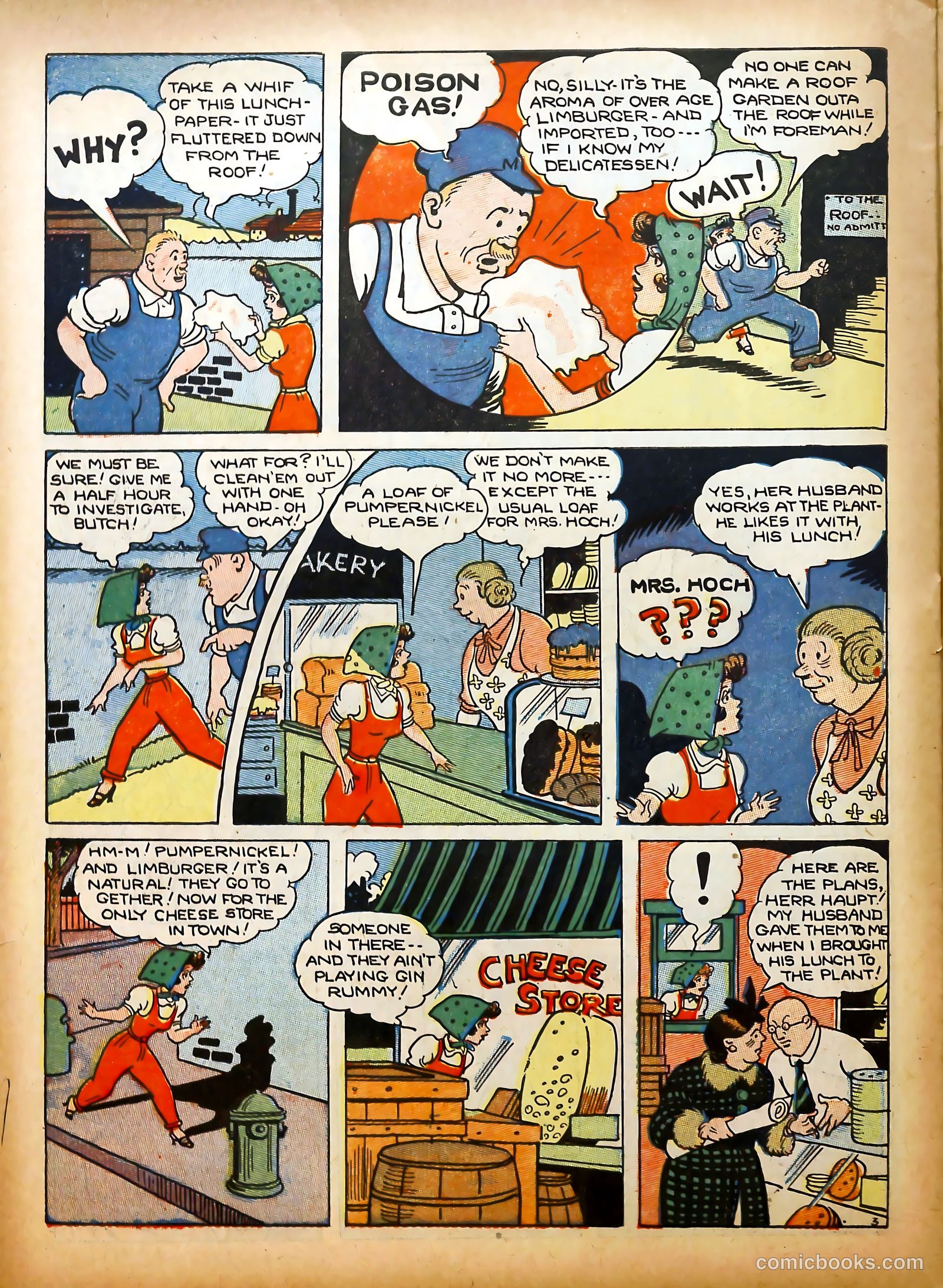 Super-Dooper Comics #8 (1946) — page 22 of 32