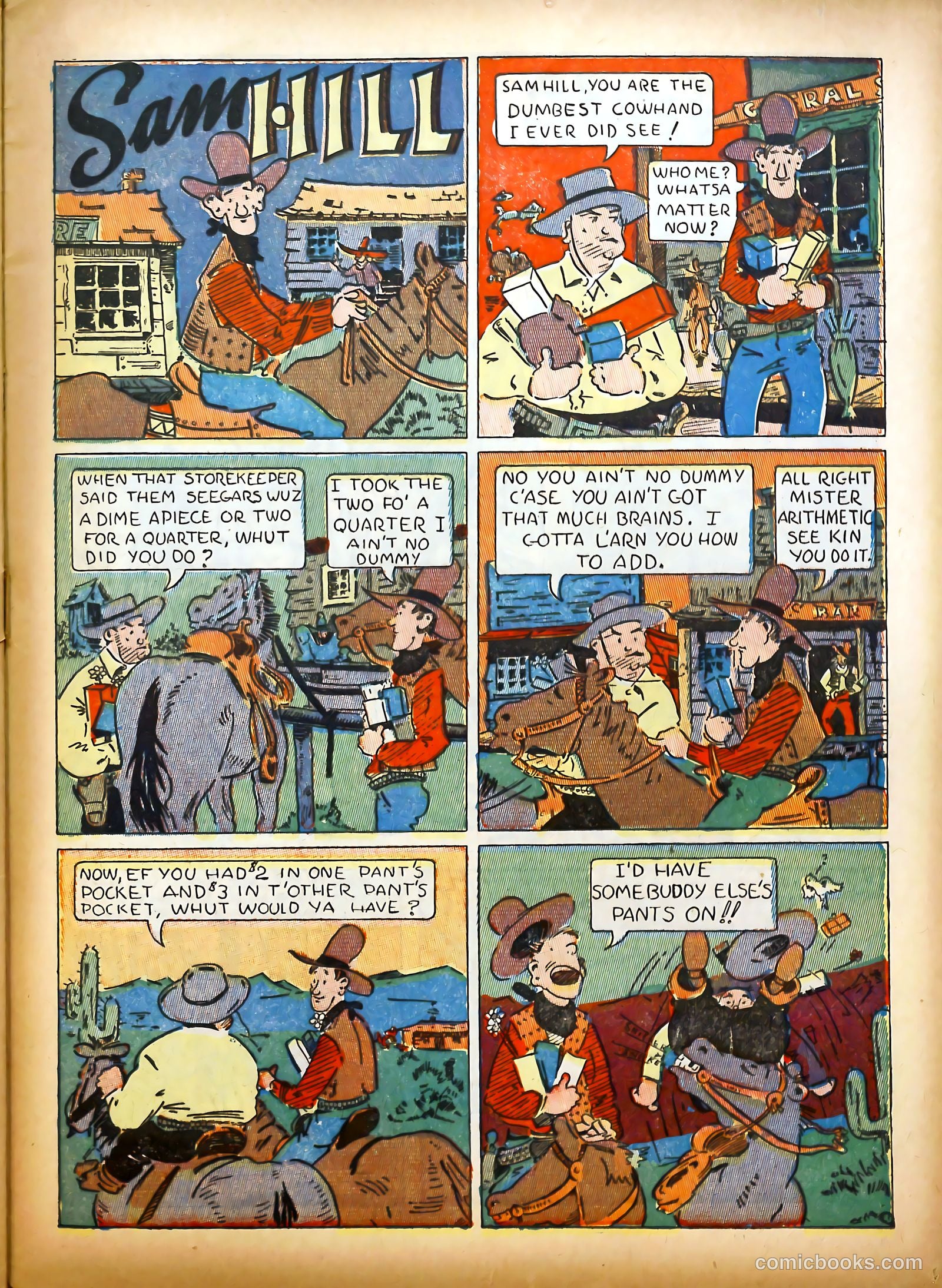 Super-Dooper Comics #8 (1946) — page 25 of 32