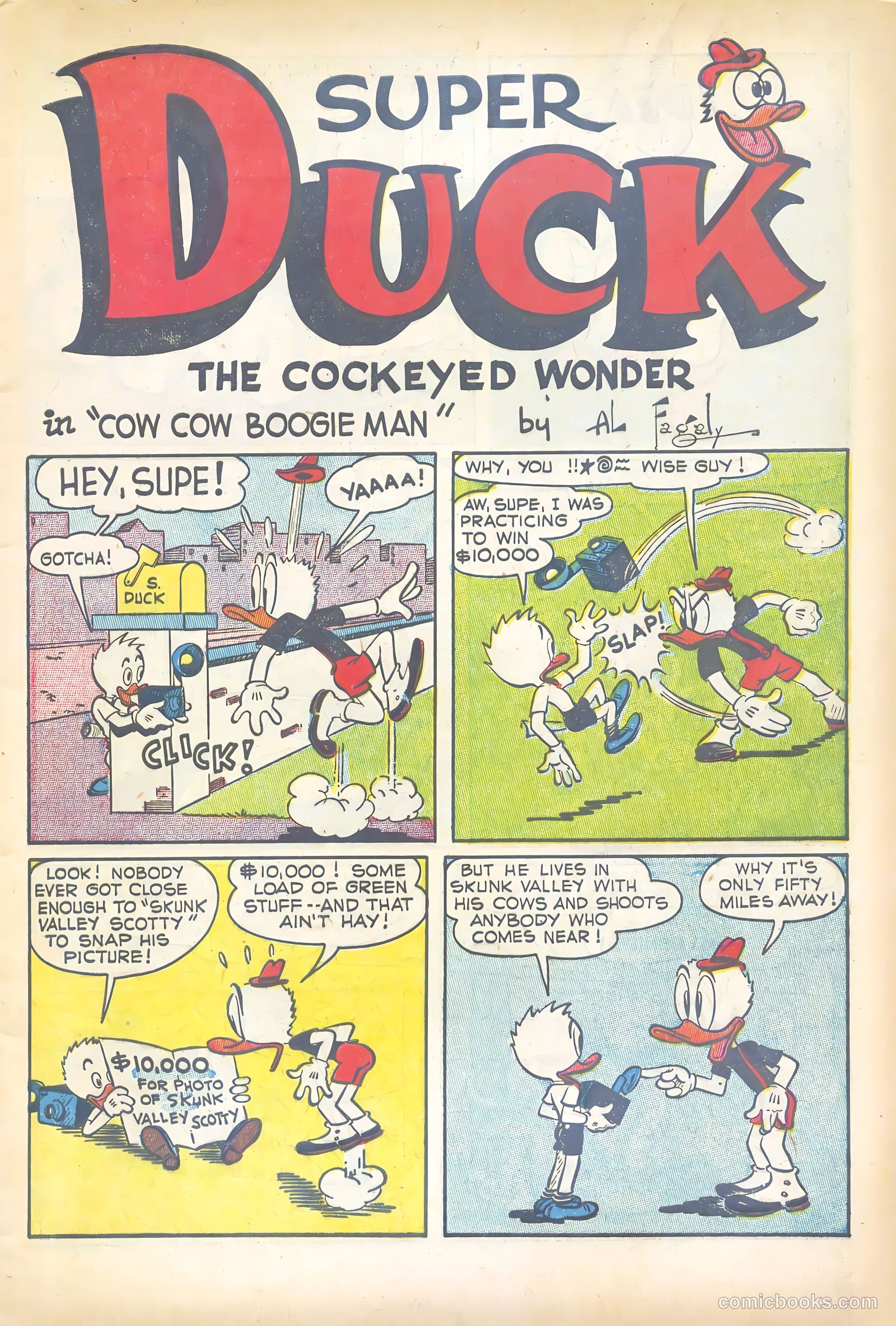 Super Duck Comics #21 (1948) — page 3 of 52