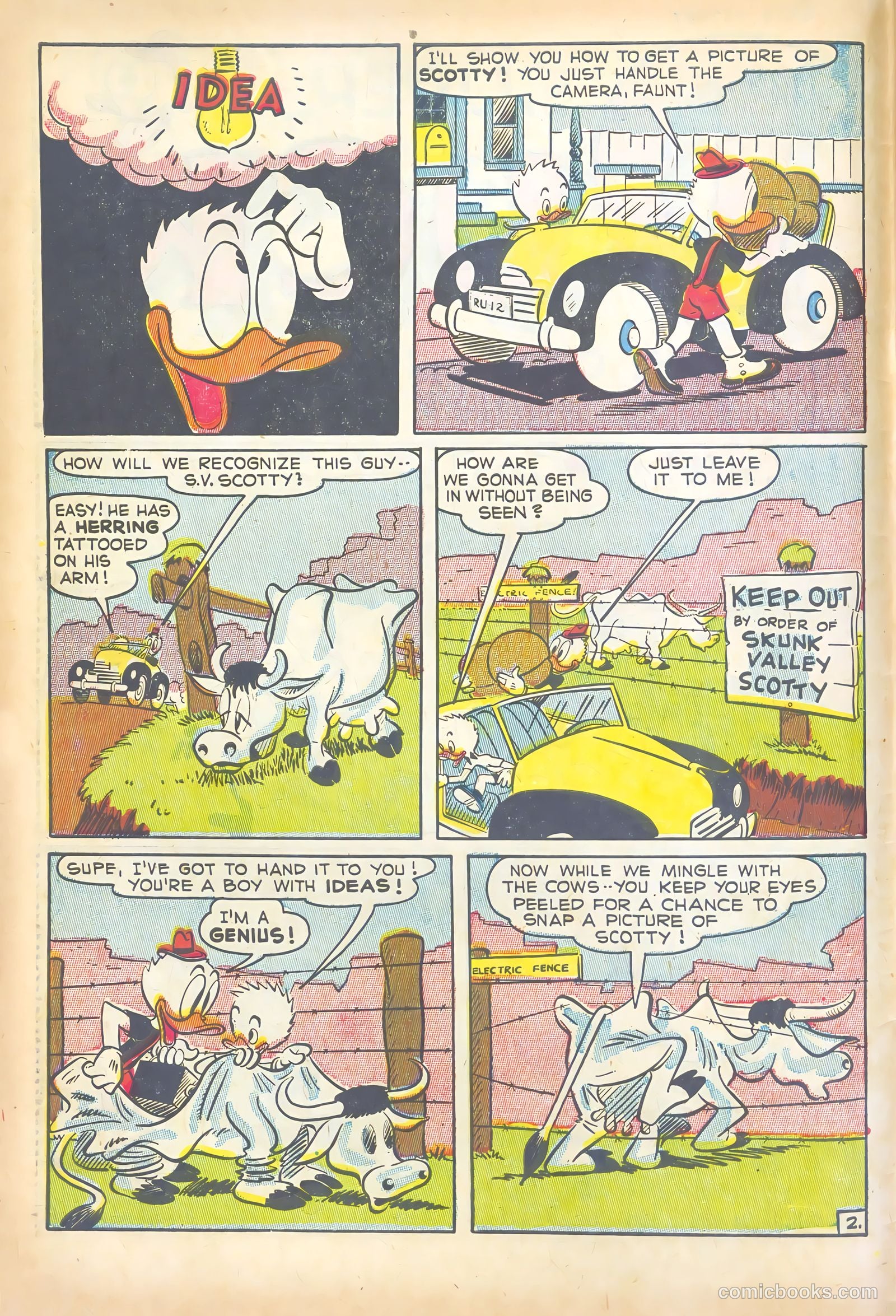 Super Duck Comics #21 (1948) — page 4 of 52