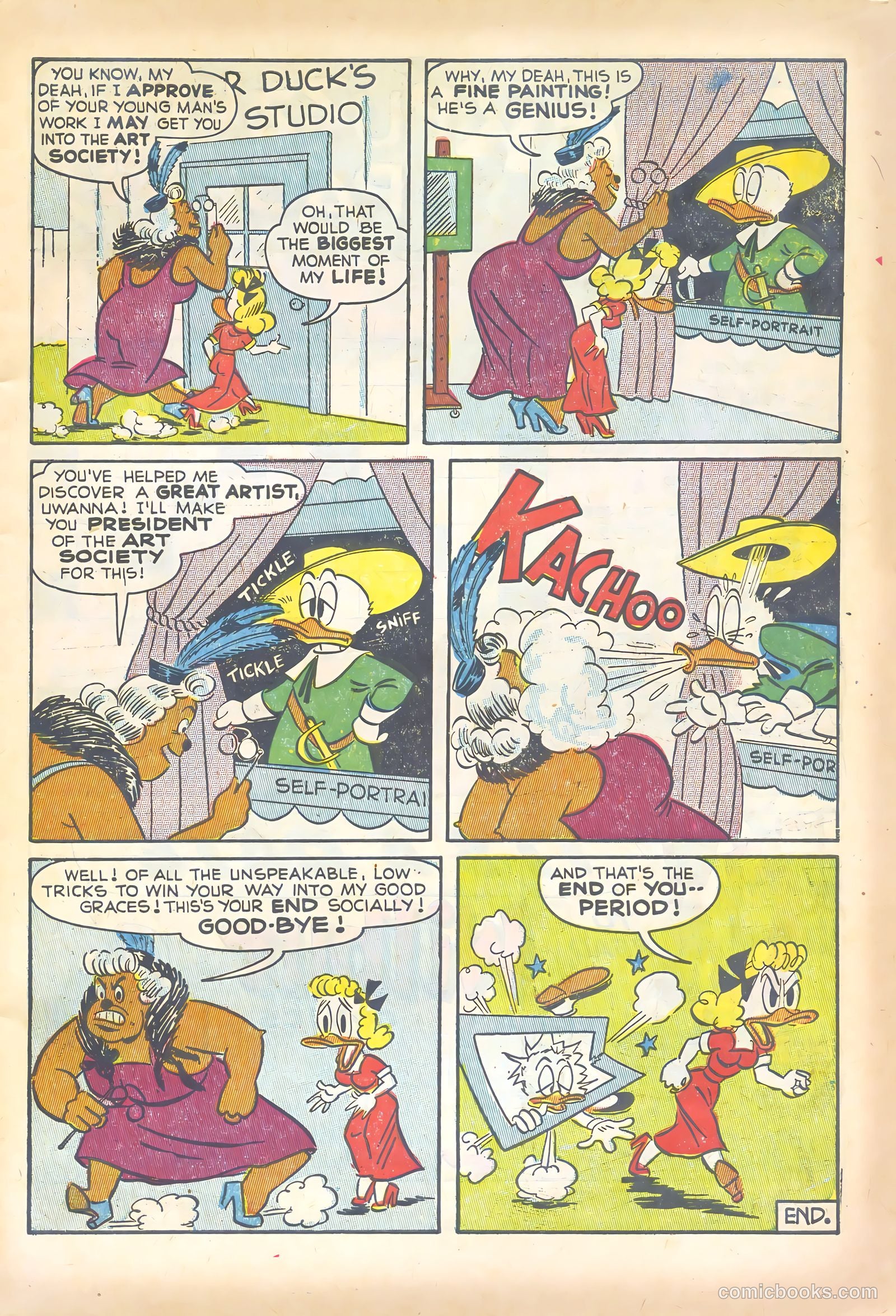 Super Duck Comics #21 (1948) — page 13 of 52