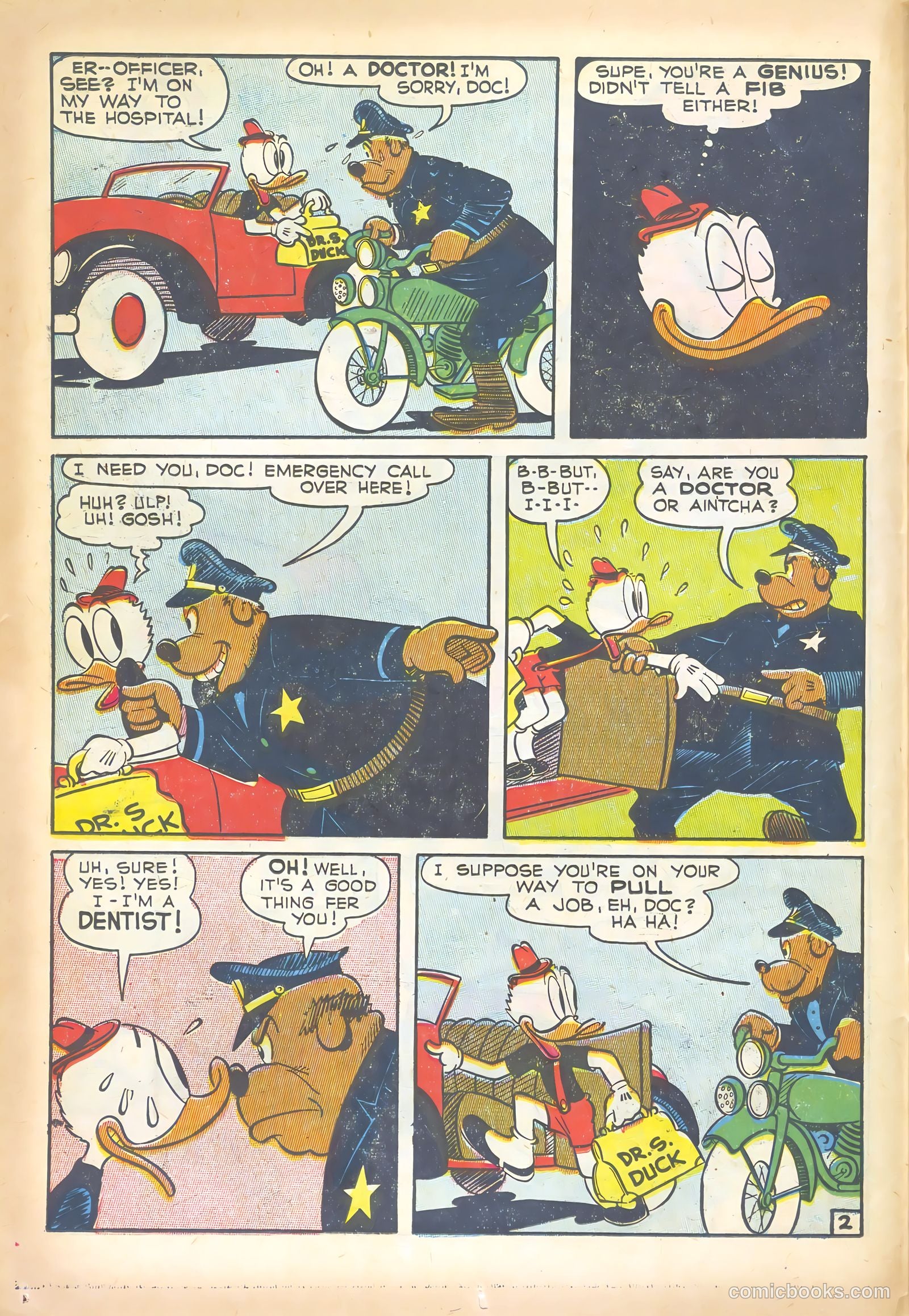 Super Duck Comics #21 (1948) — page 16 of 52