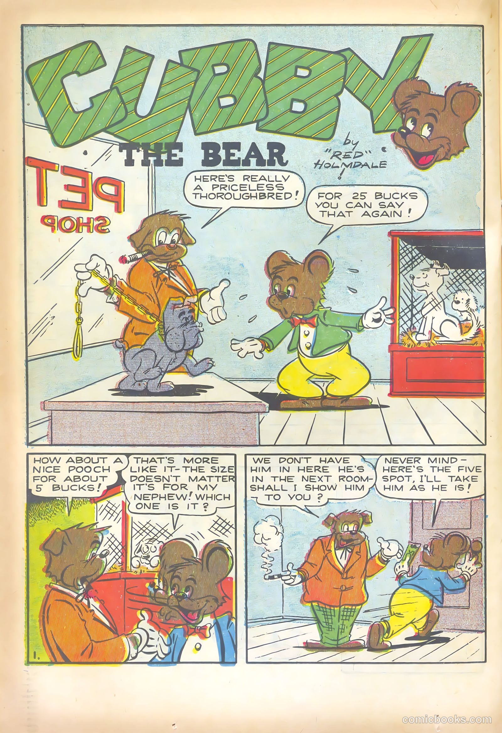 Super Duck Comics #21 (1948) — page 34 of 52