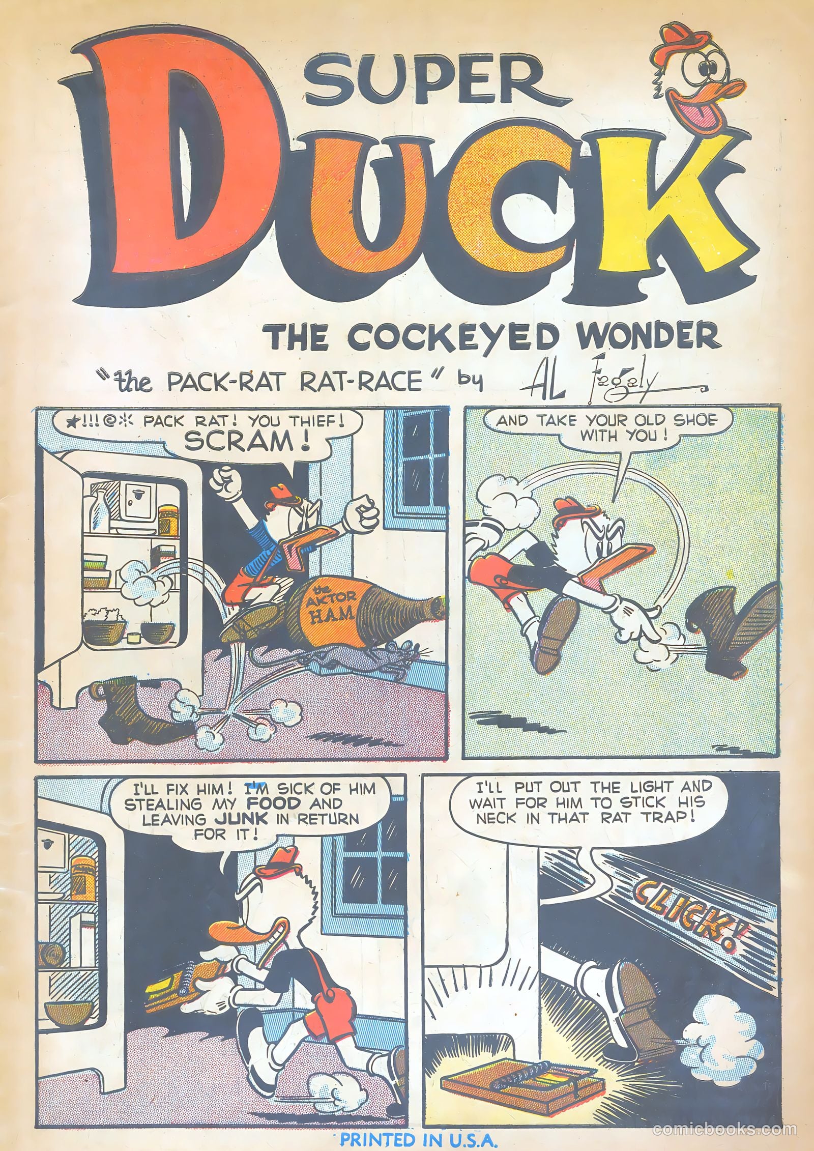 Super Duck Comics #22 (1948) — page 3 of 52