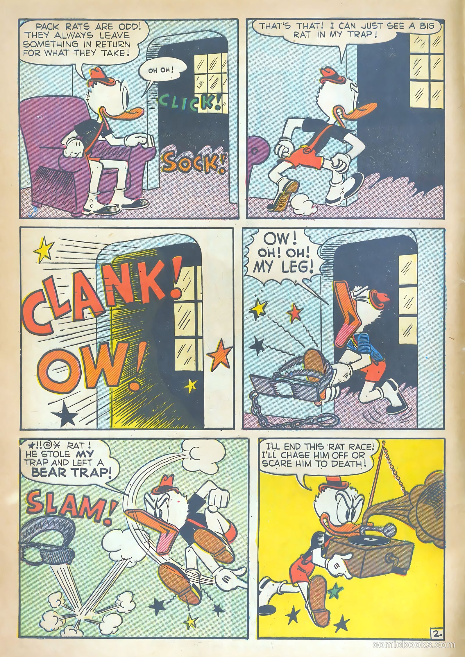 Super Duck Comics #22 (1948) — page 4 of 52
