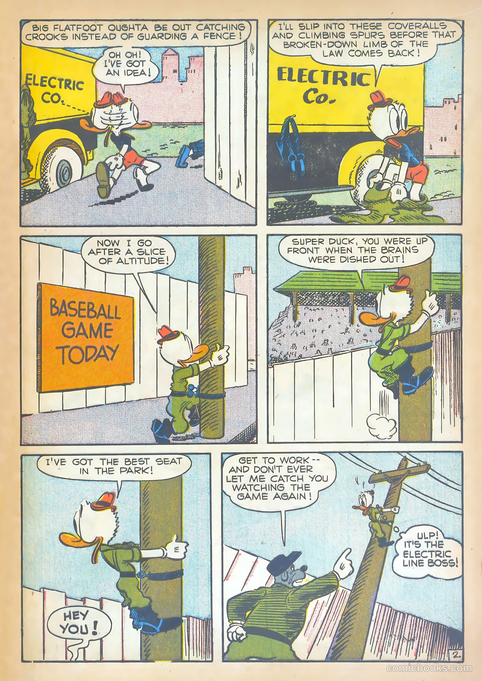 Super Duck Comics #22 (1948) — page 13 of 52