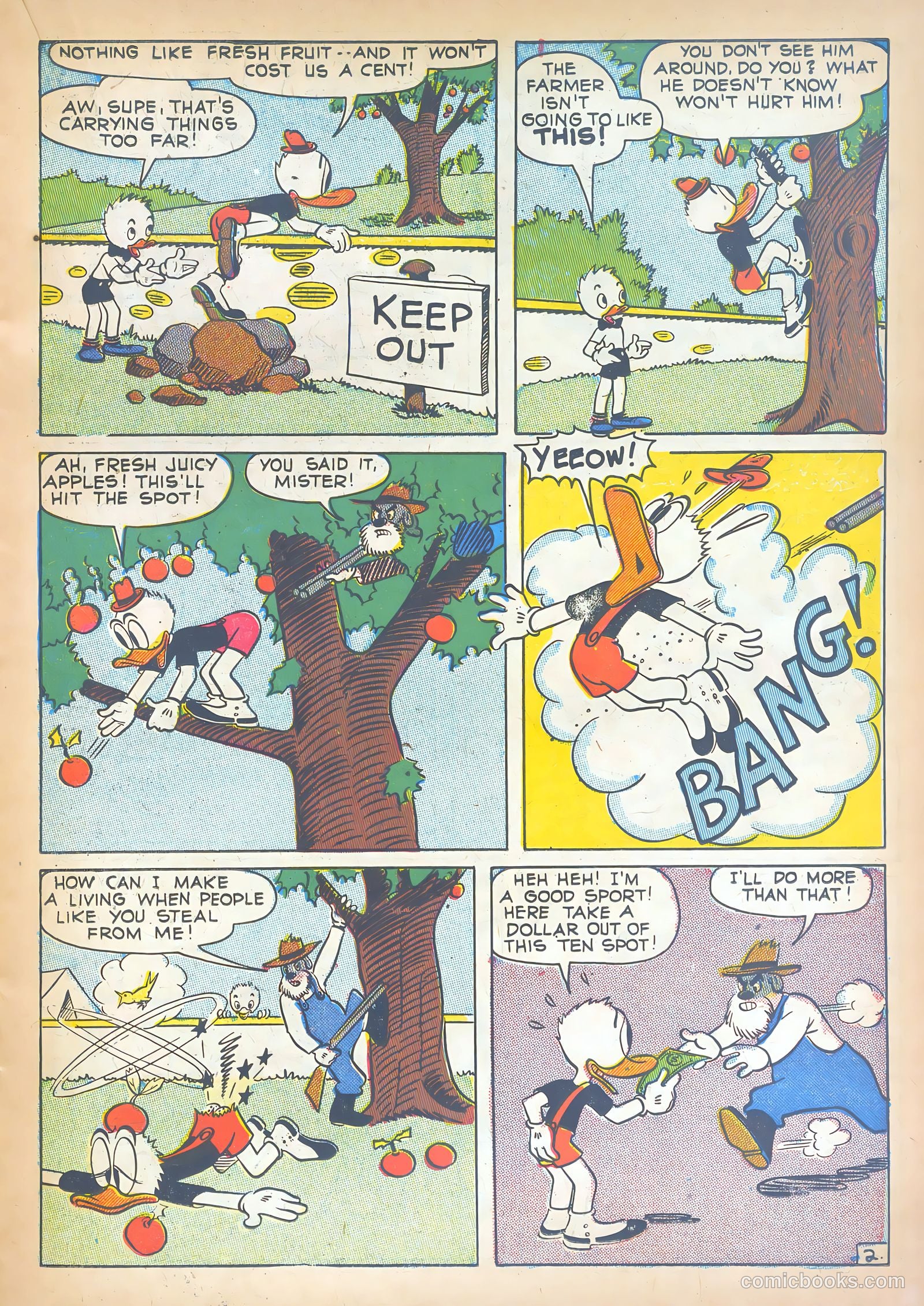 Super Duck Comics #22 (1948) — page 21 of 52