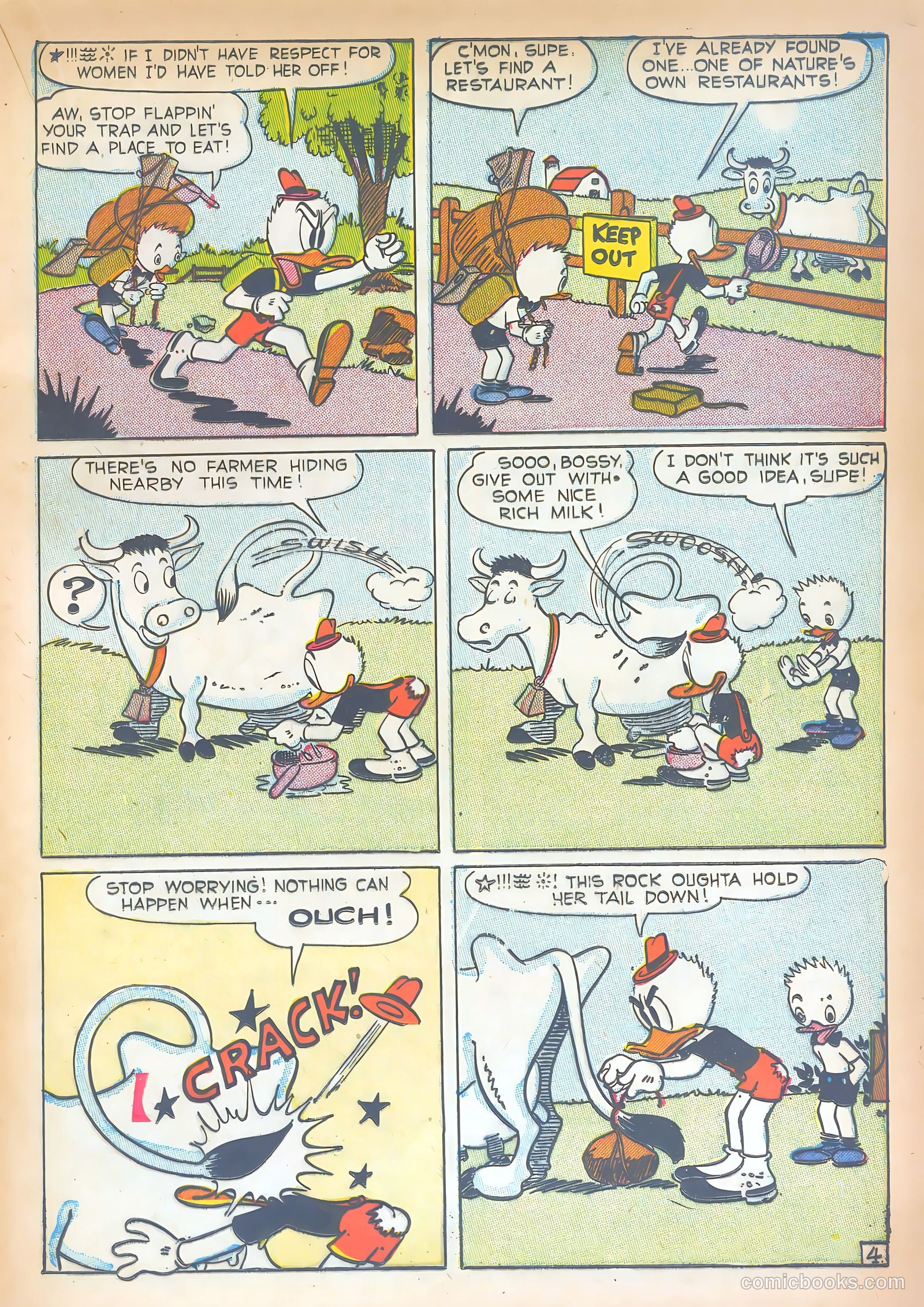 Super Duck Comics #22 (1948) — page 23 of 52