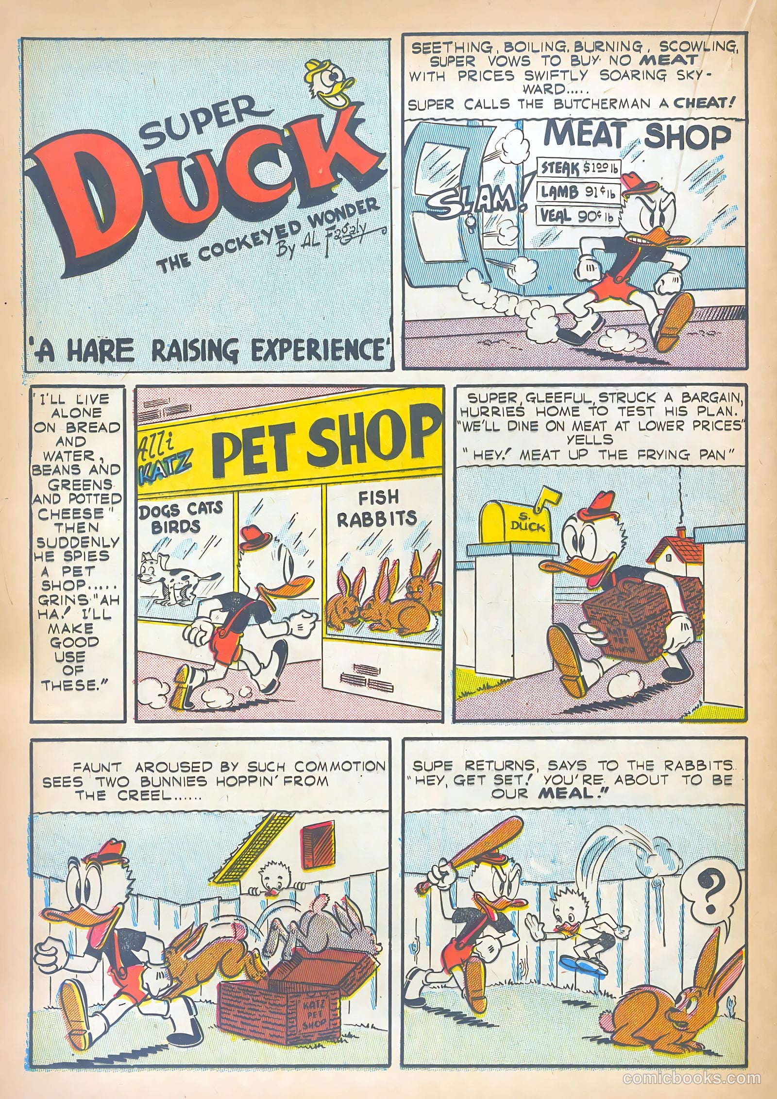 Super Duck Comics #22 (1948) — page 28 of 52