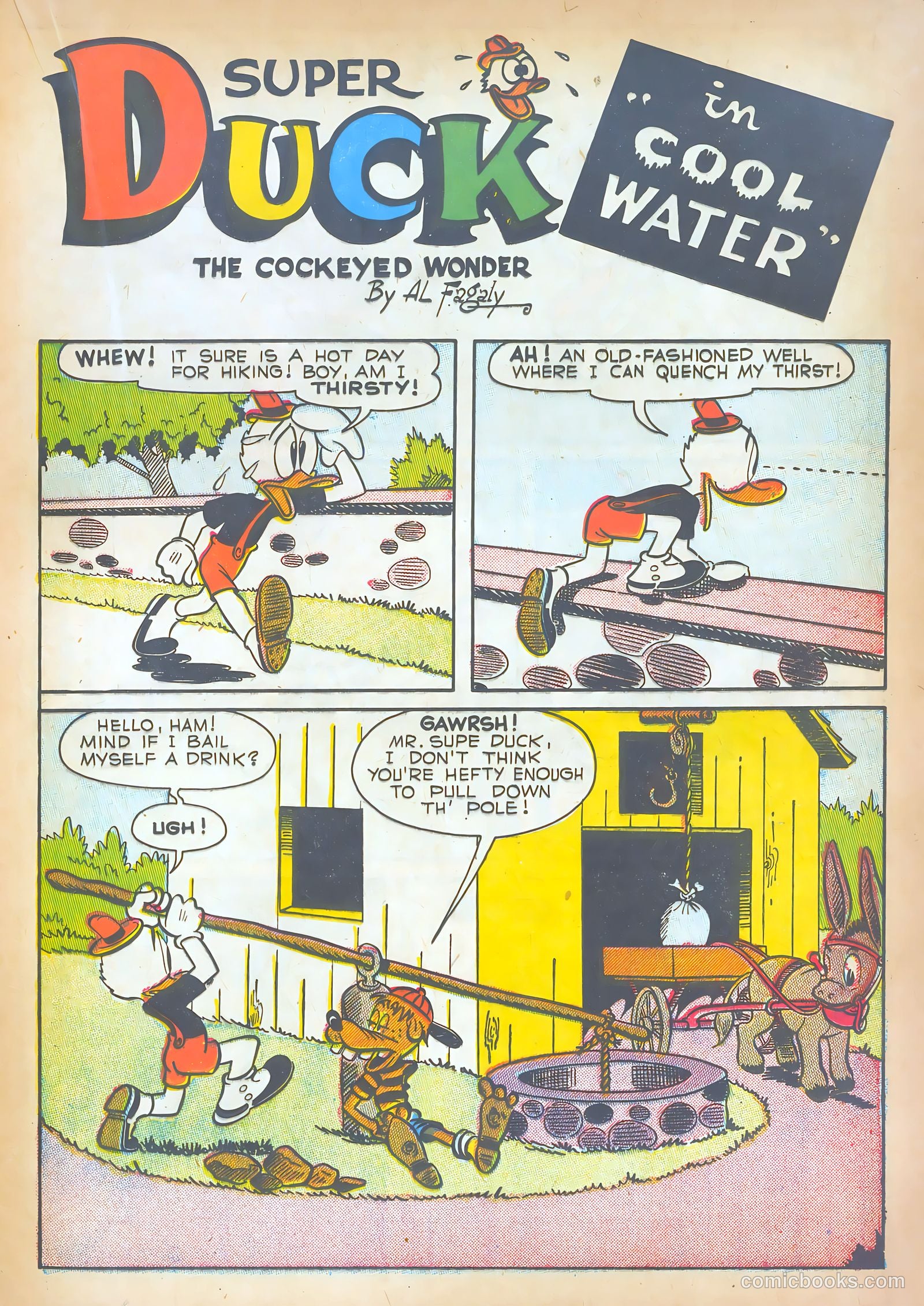 Super Duck Comics #22 (1948) — page 31 of 52