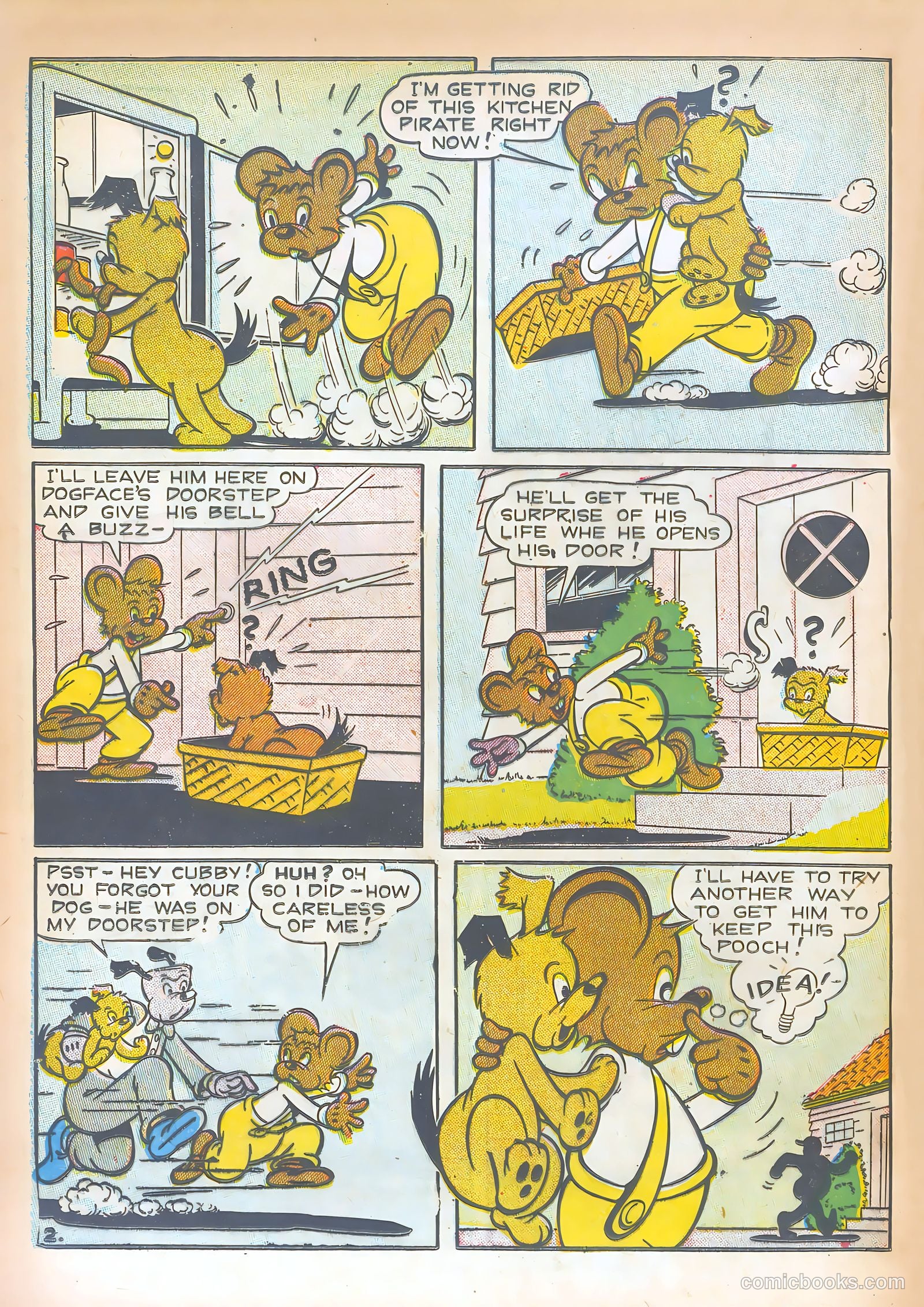 Super Duck Comics #22 (1948) — page 36 of 52