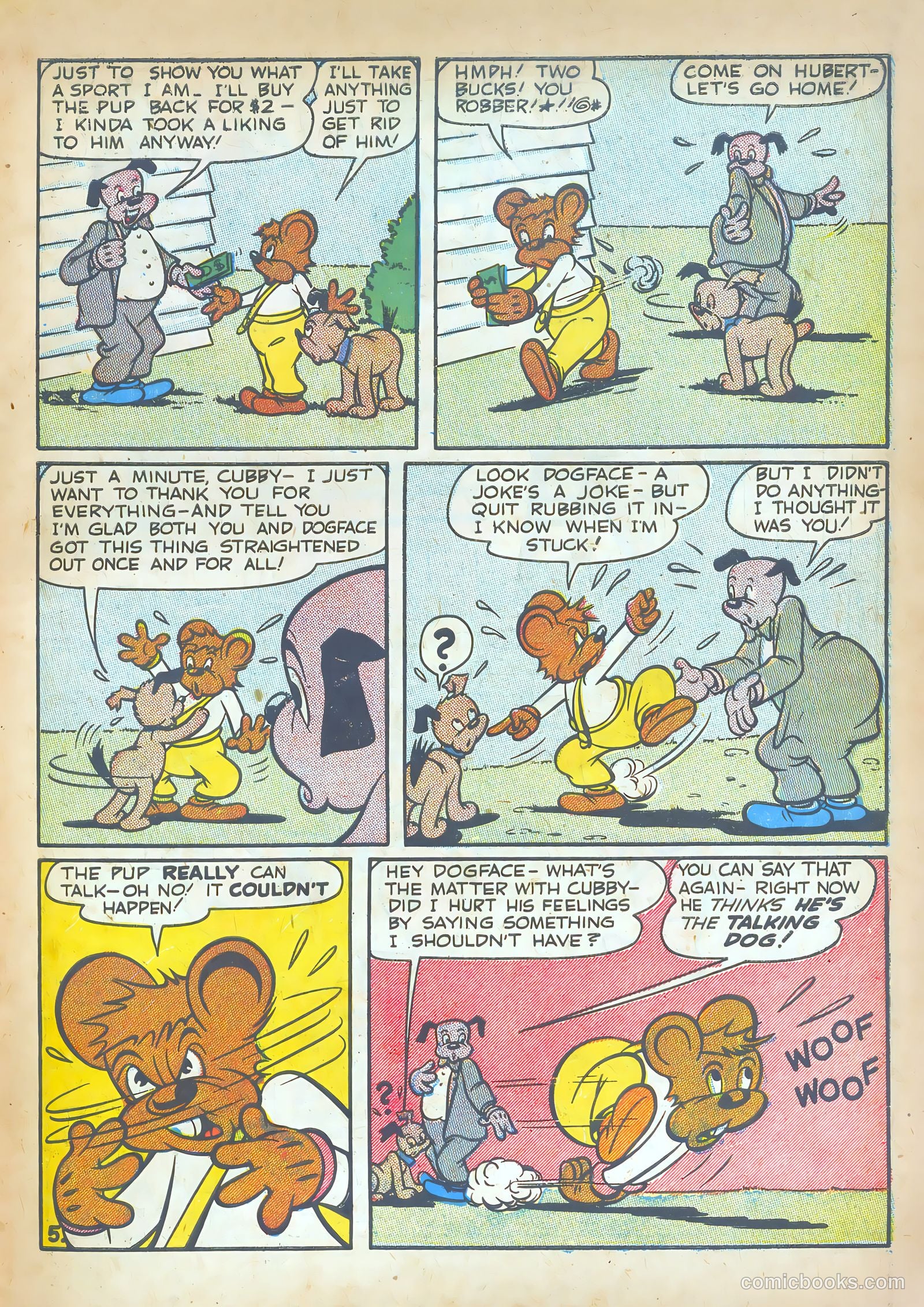 Super Duck Comics #22 (1948) — page 39 of 52