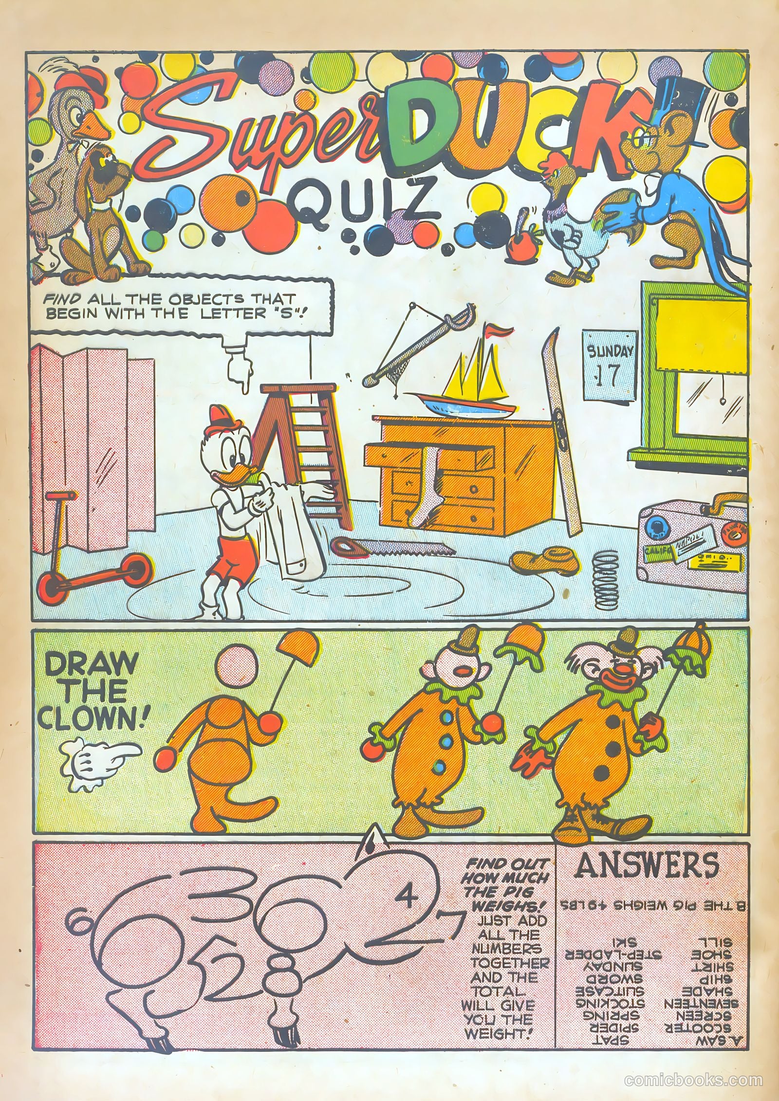 Super Duck Comics #22 (1948) — page 40 of 52