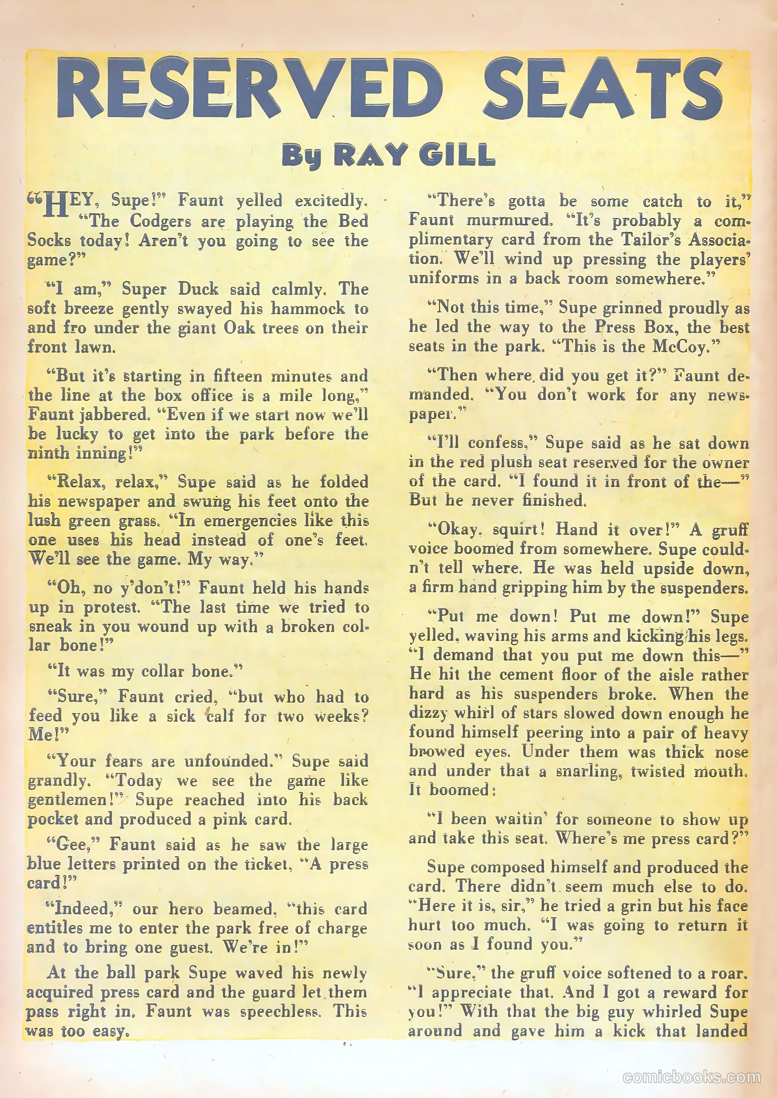 Super Duck Comics #22 (1948) — page 42 of 52