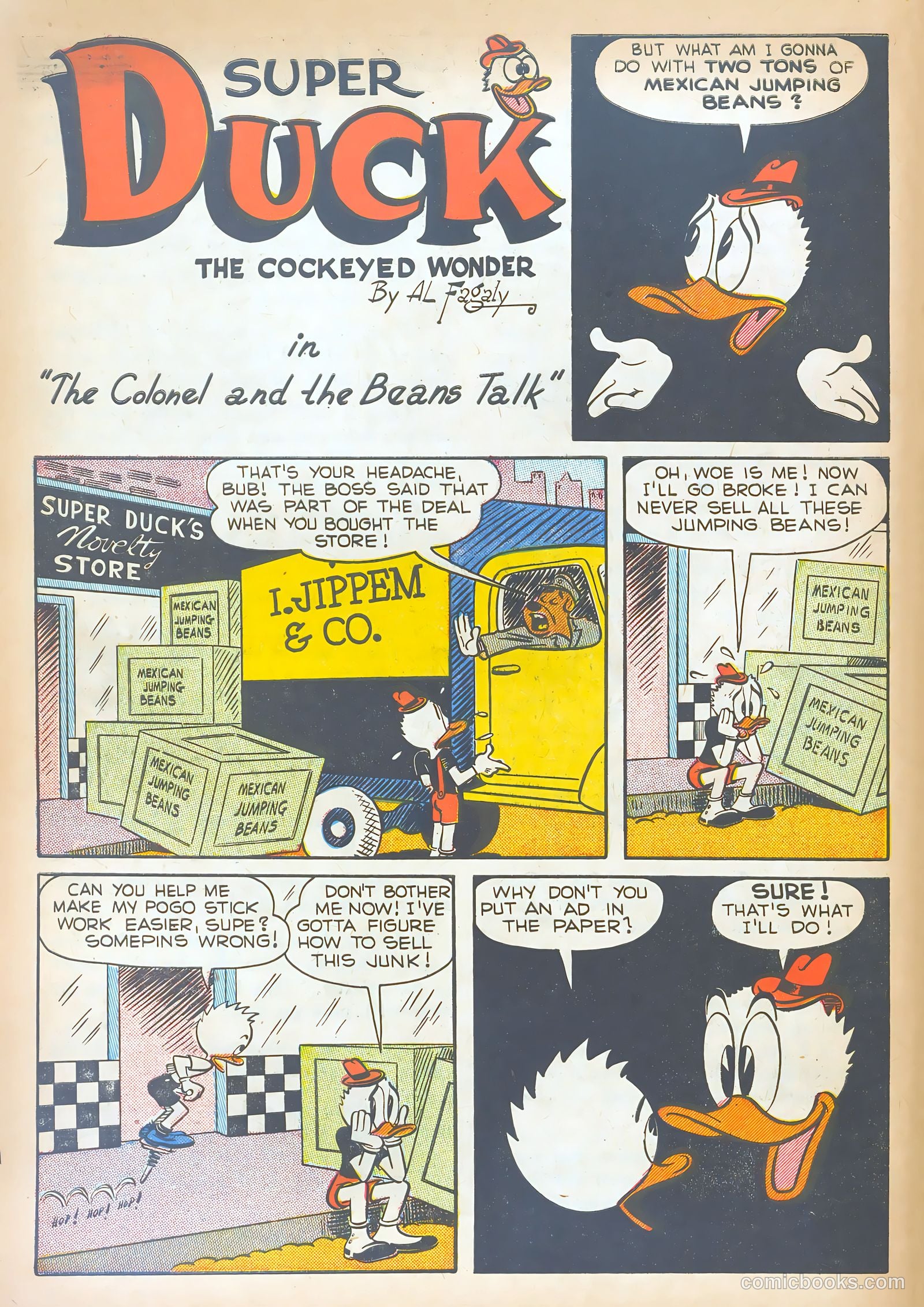Super Duck Comics #22 (1948) — page 44 of 52