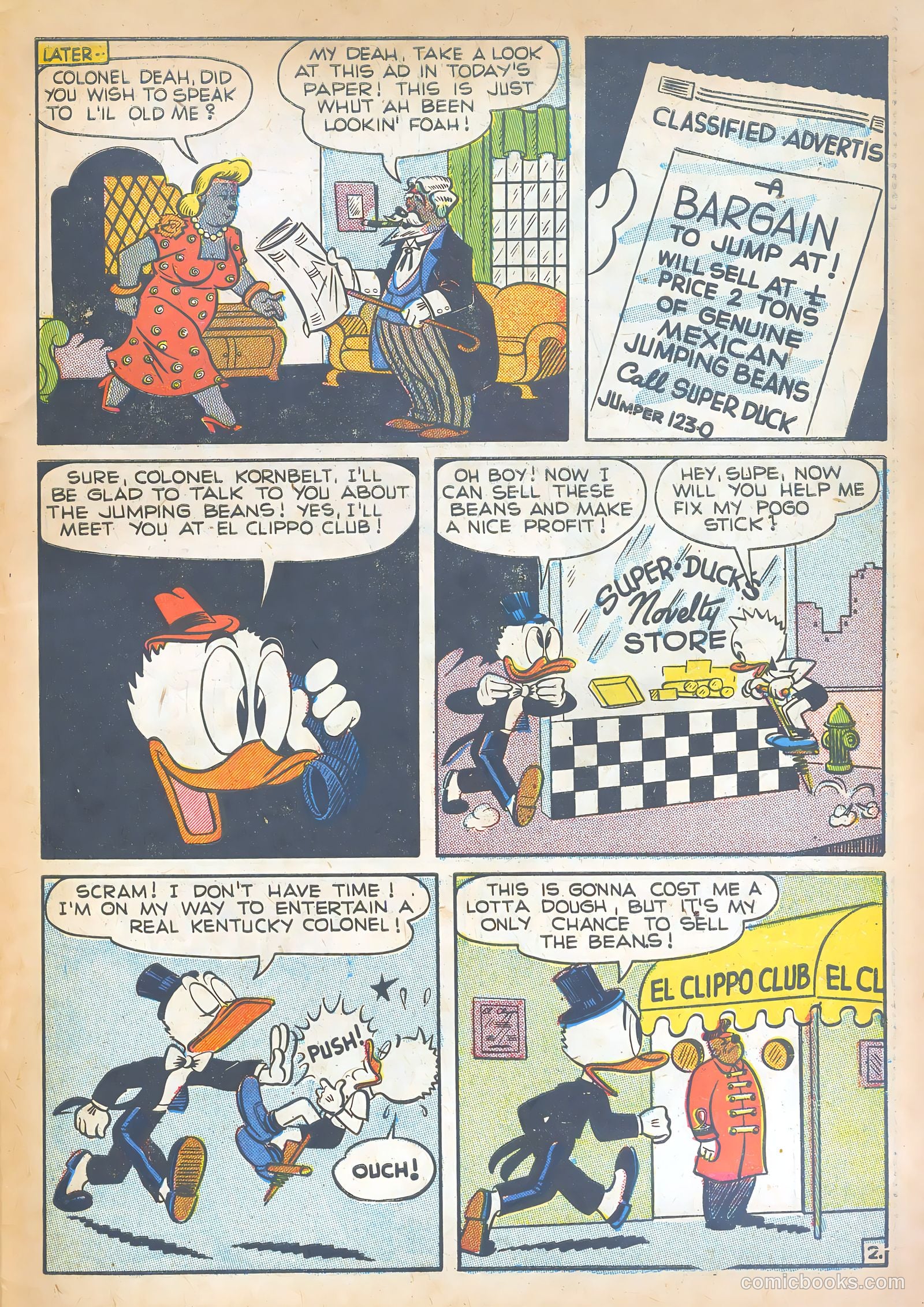 Super Duck Comics #22 (1948) — page 45 of 52