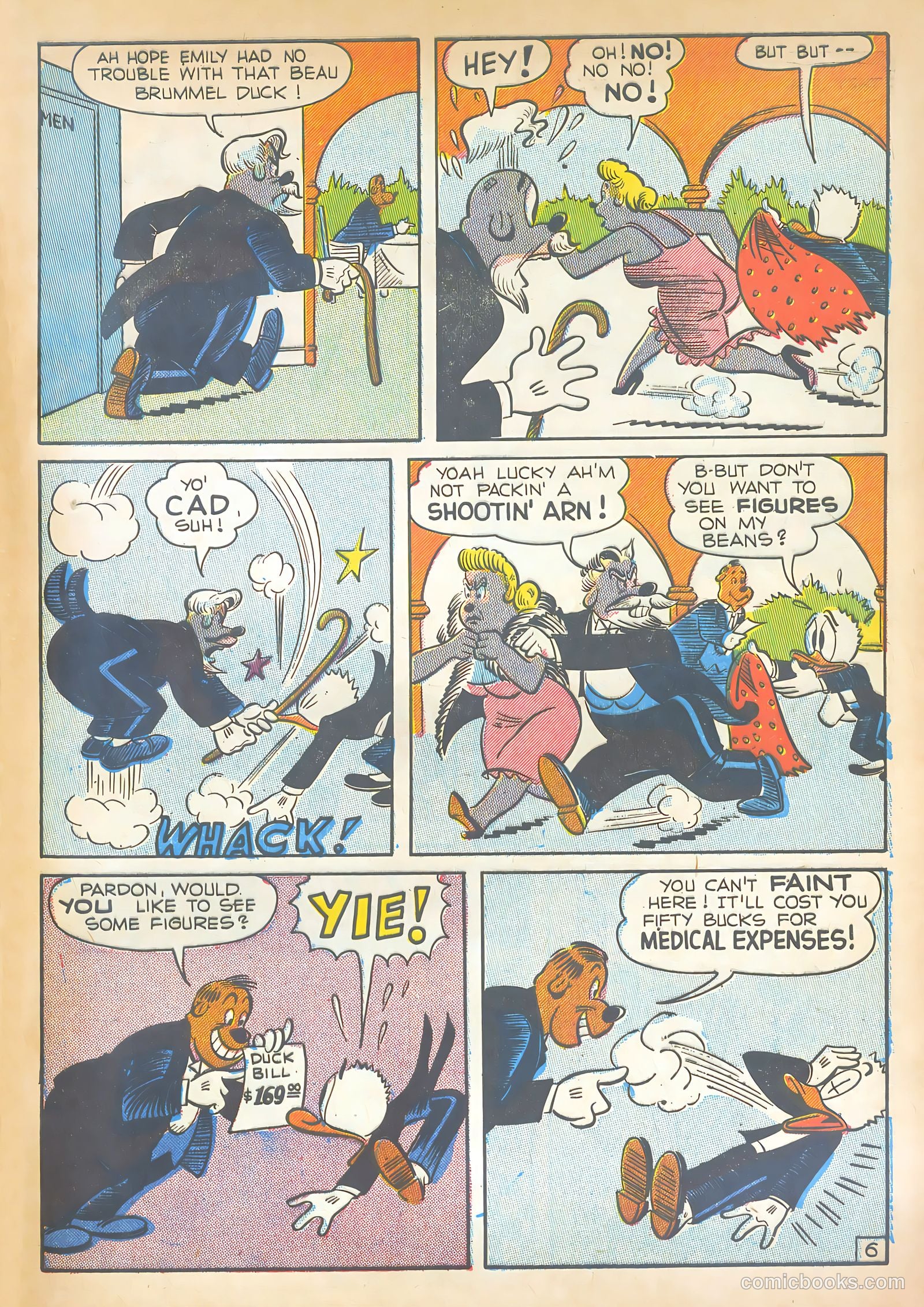 Super Duck Comics #22 (1948) — page 49 of 52