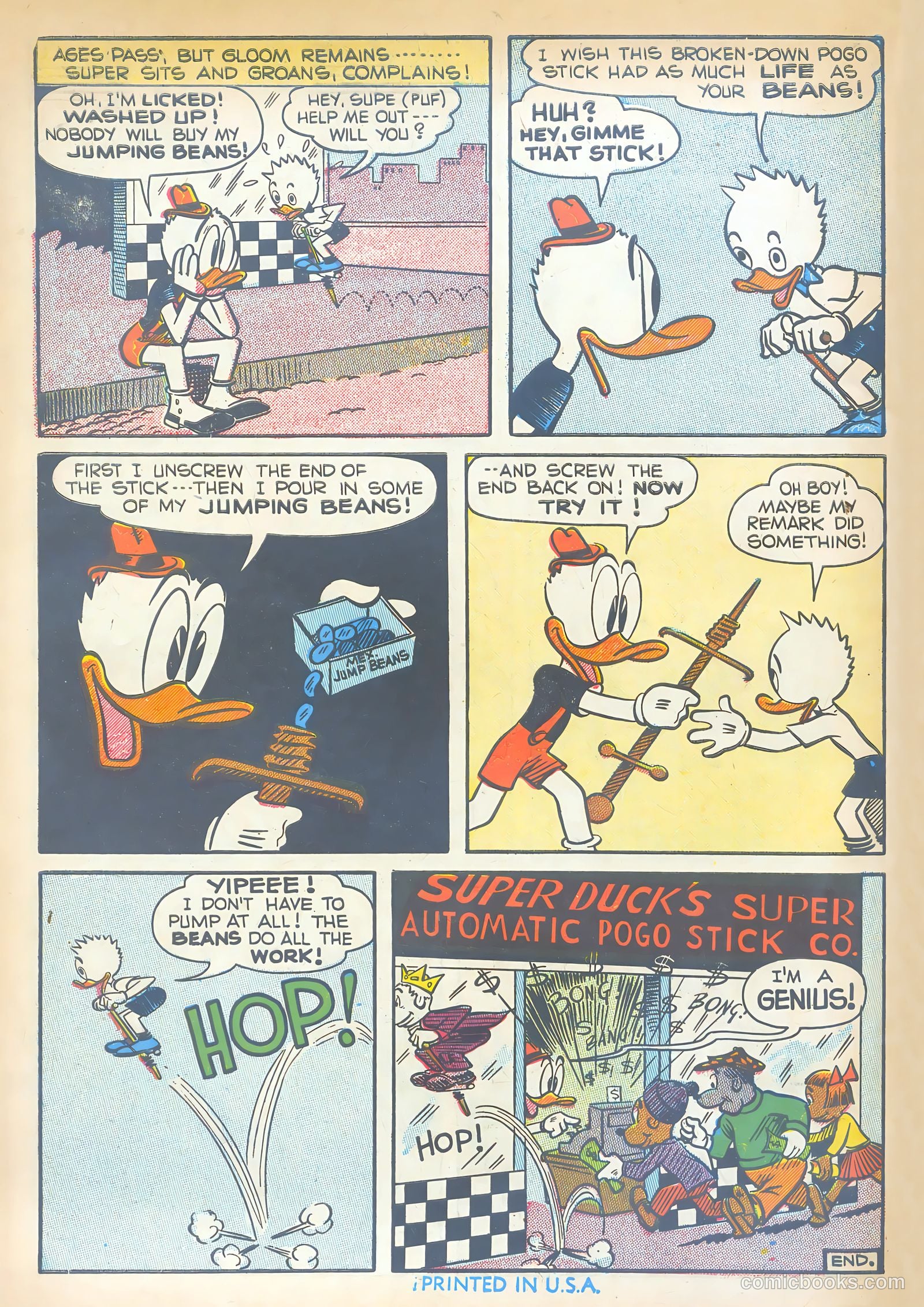 Super Duck Comics #22 (1948) — page 50 of 52
