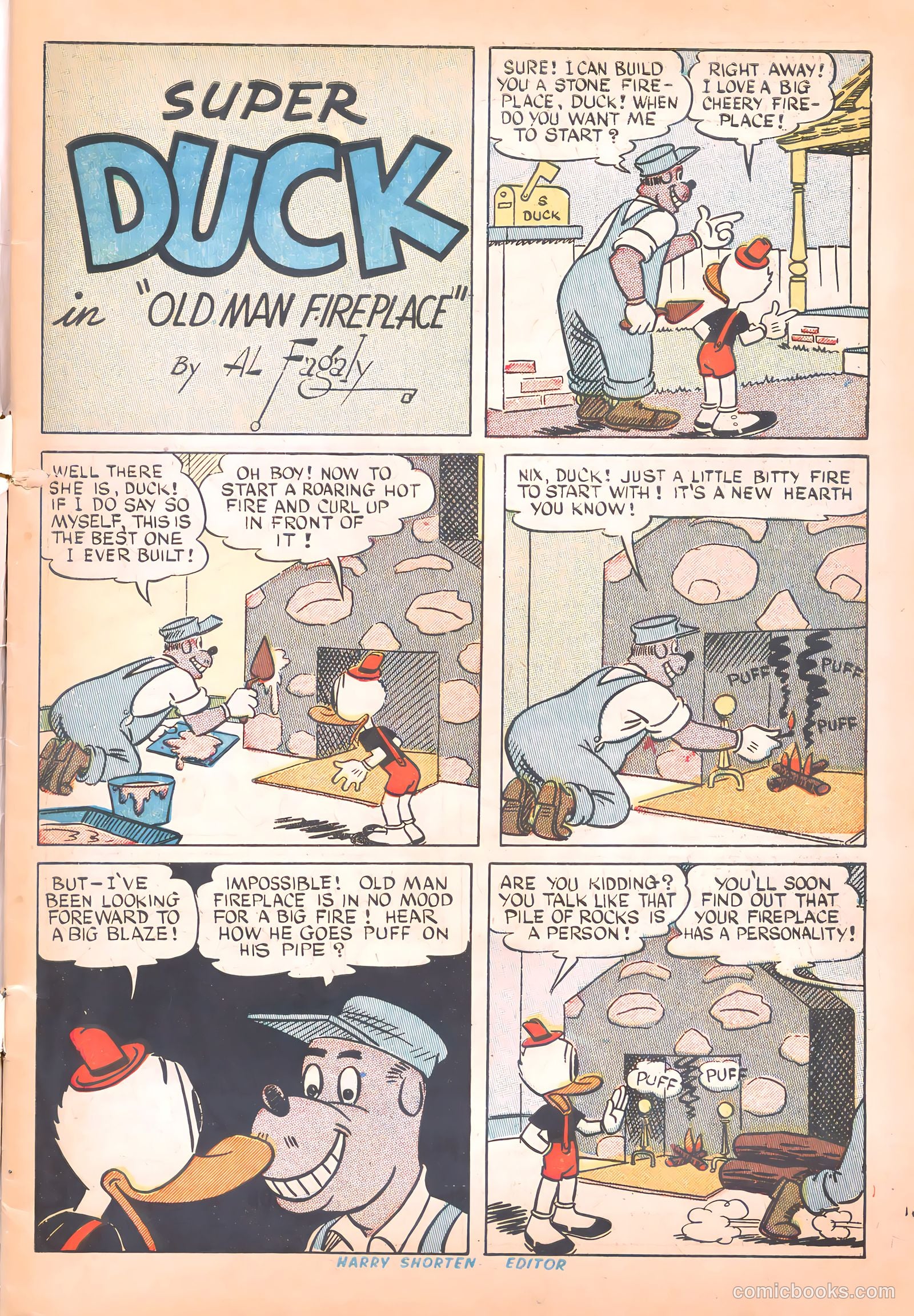 Super Duck Comics #23 (1948) — page 3 of 52