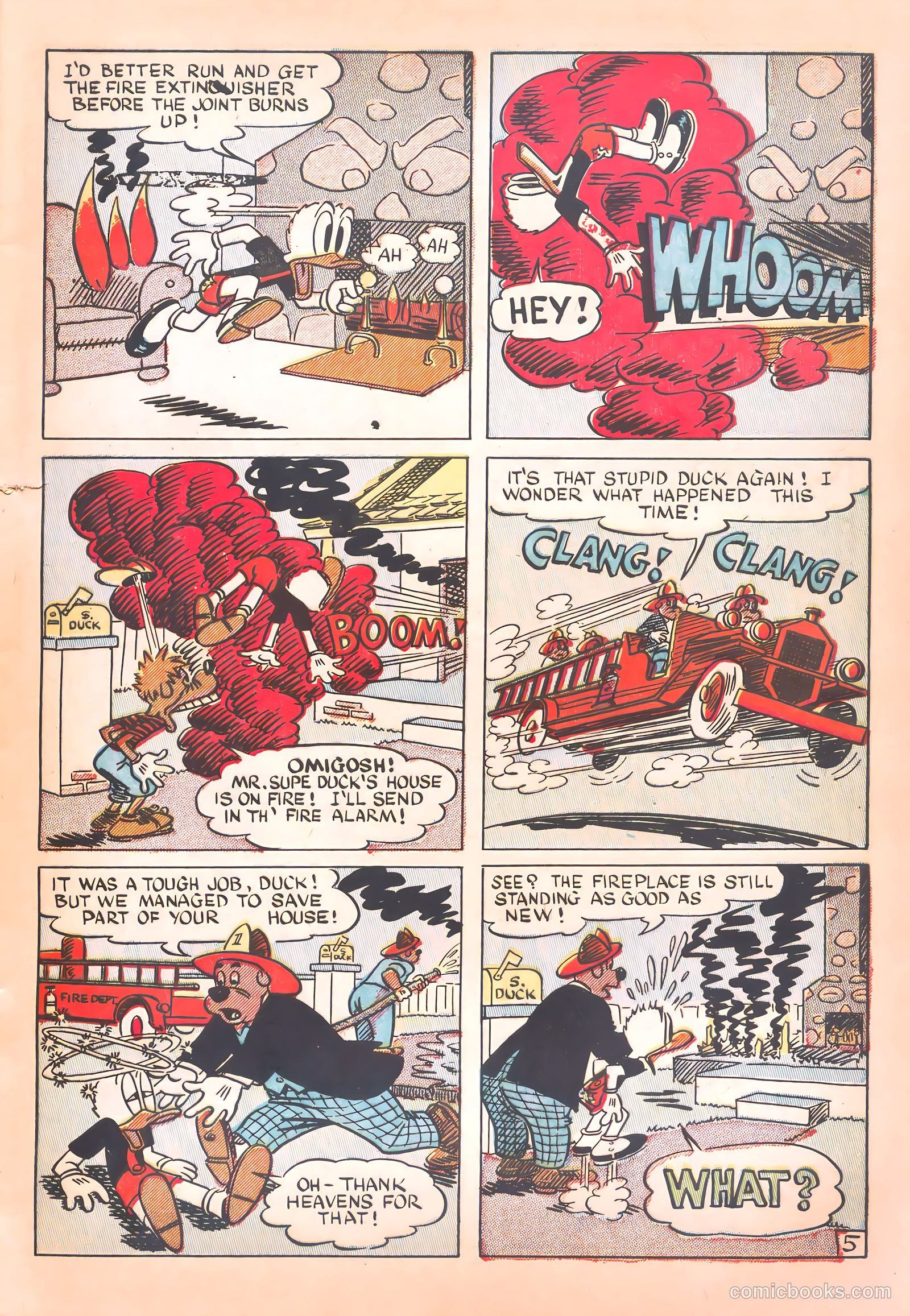Super Duck Comics #23 (1948) — page 7 of 52