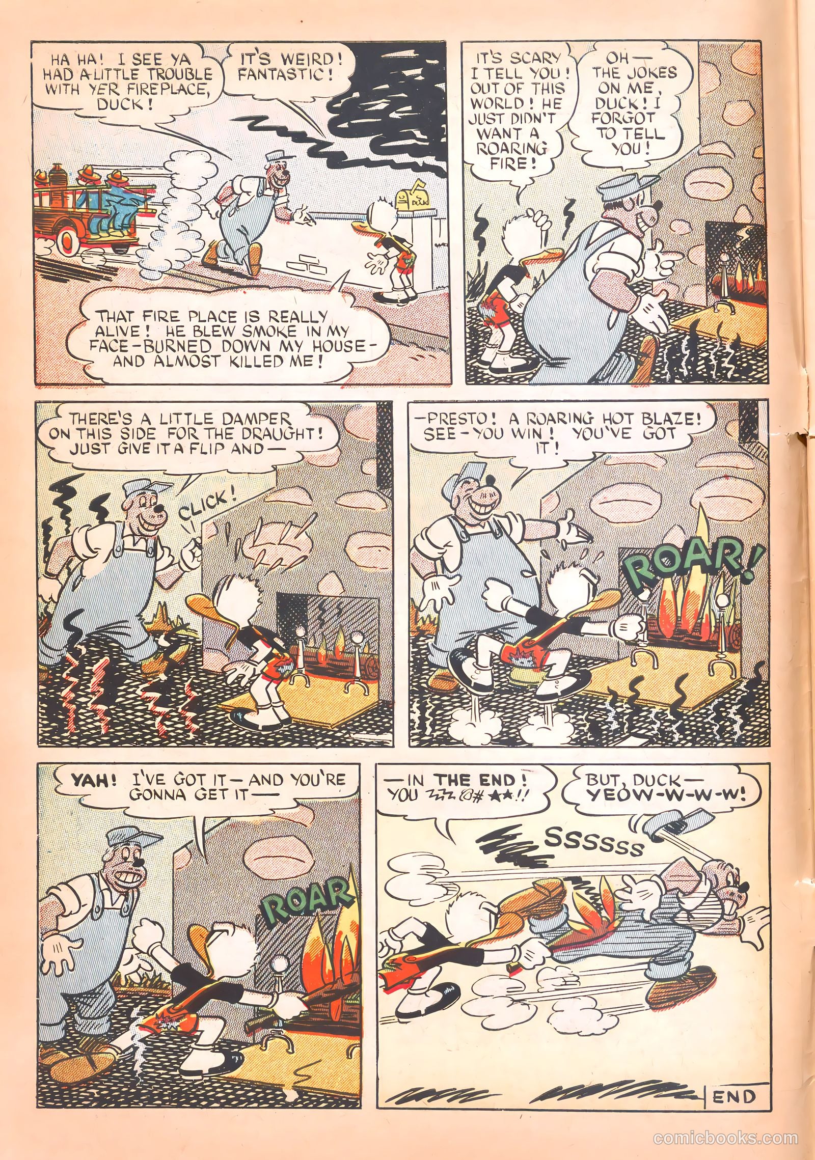 Super Duck Comics #23 (1948) — page 8 of 52