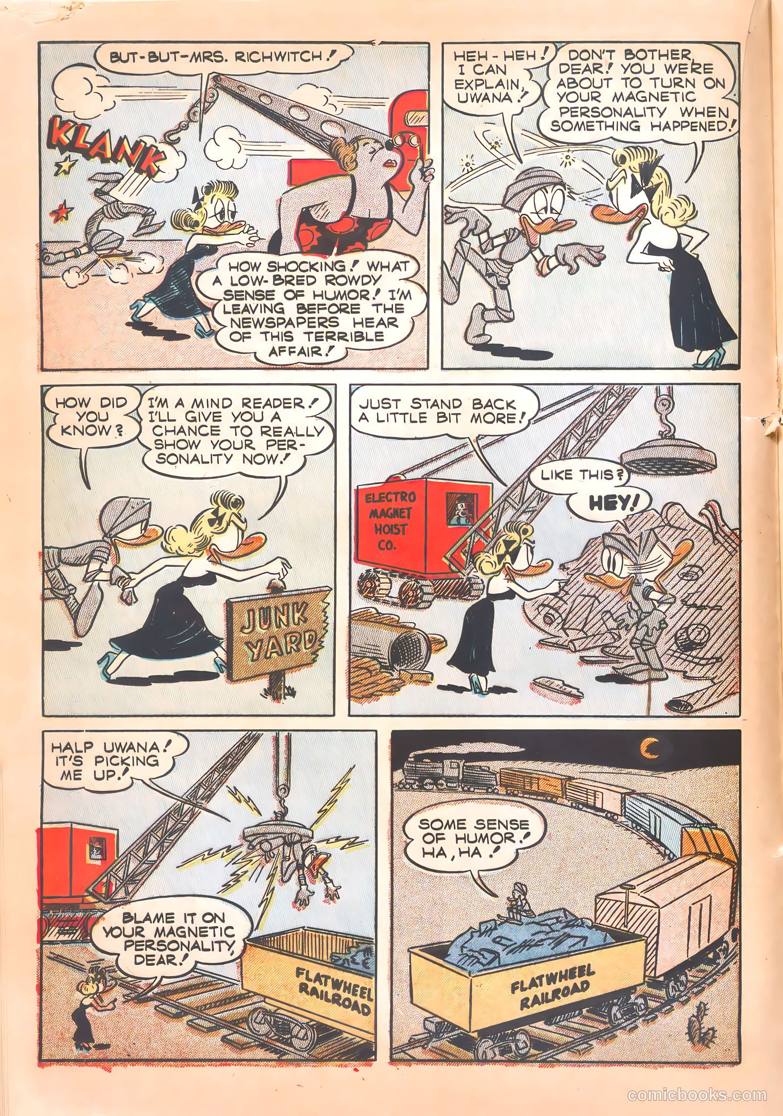 Super Duck Comics #23 (1948) — page 22 of 52