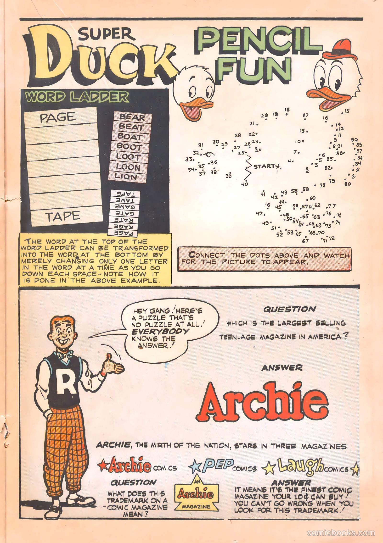 Super Duck Comics #23 (1948) — page 29 of 52