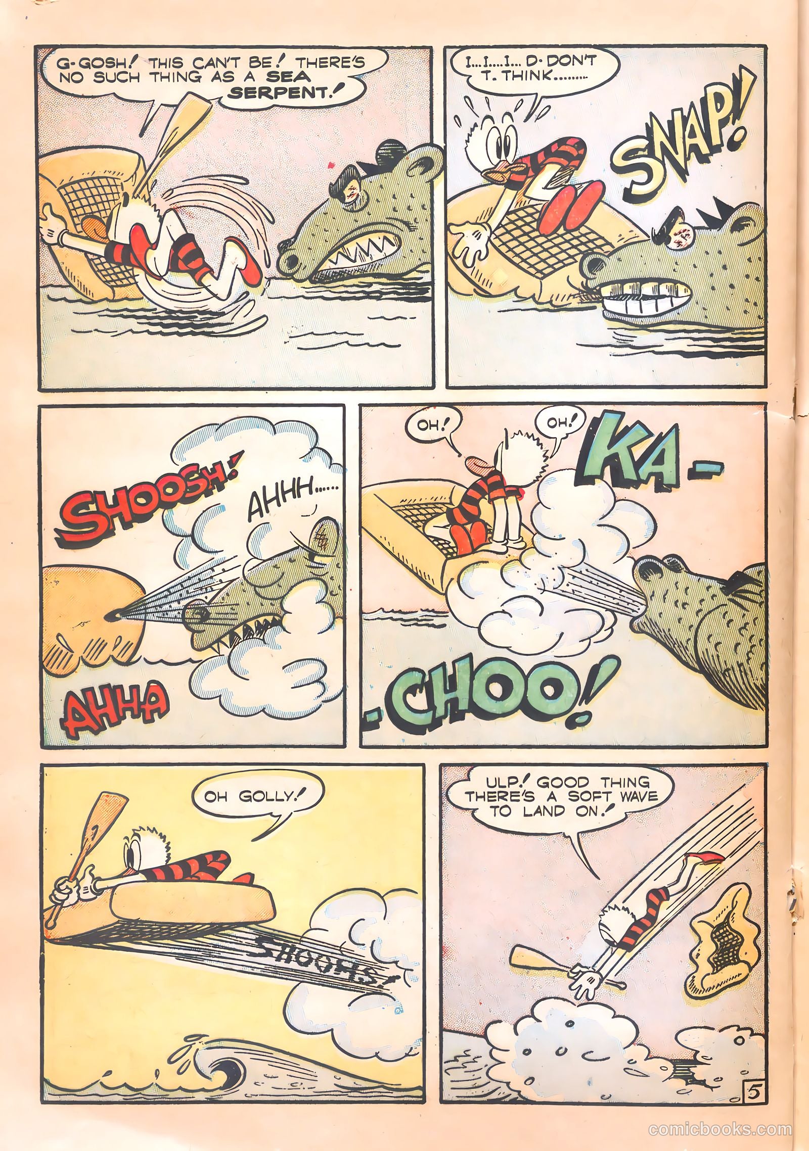 Super Duck Comics #23 (1948) — page 34 of 52