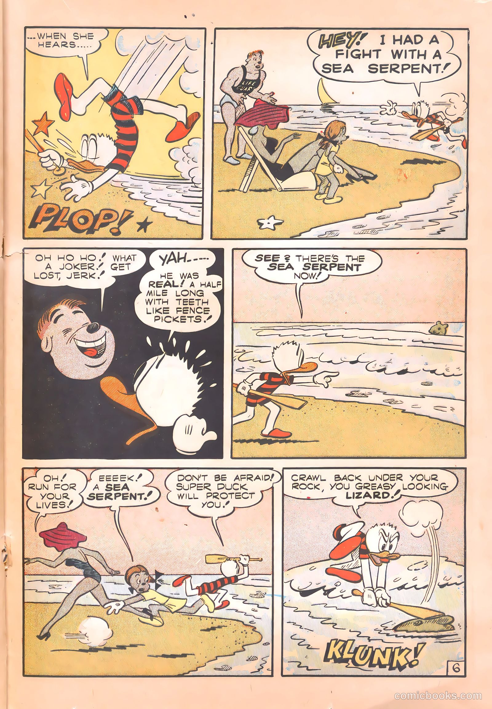 Super Duck Comics #23 (1948) — page 35 of 52