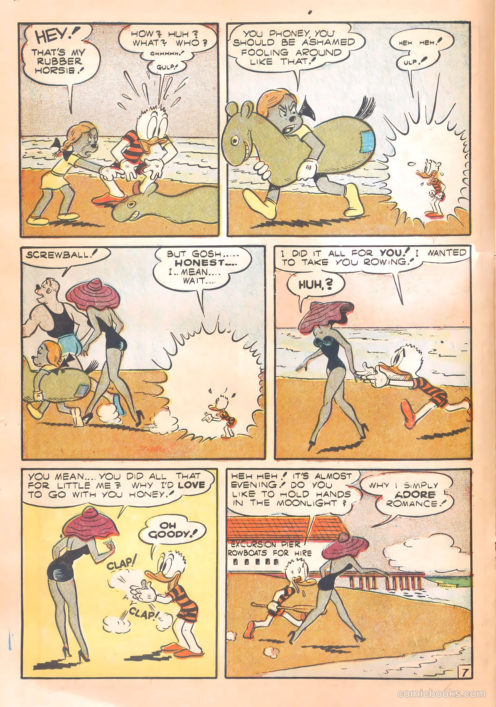 Super Duck Comics #23 (1948) — page 36 of 52
