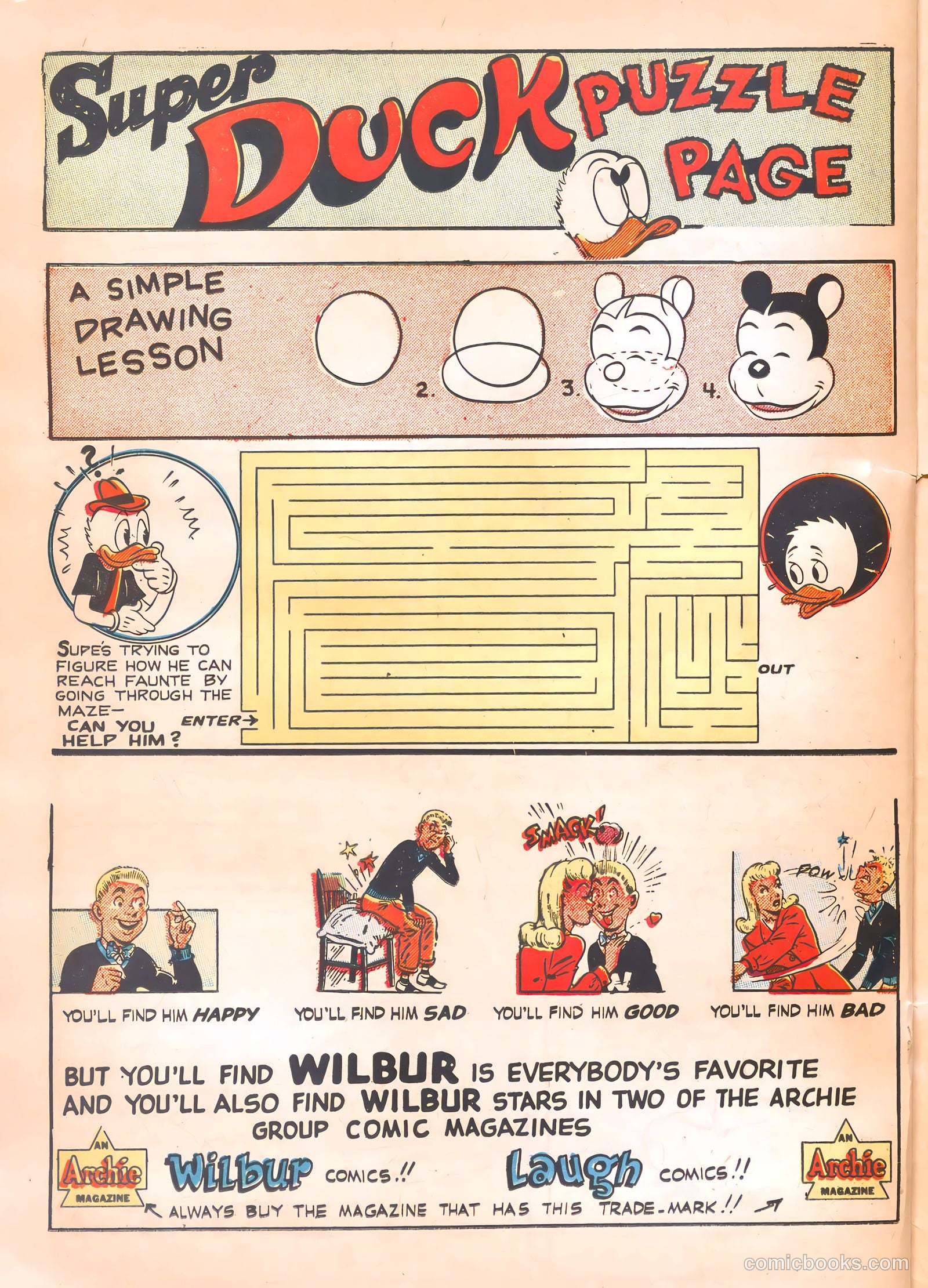Super Duck Comics #23 (1948) — page 38 of 52
