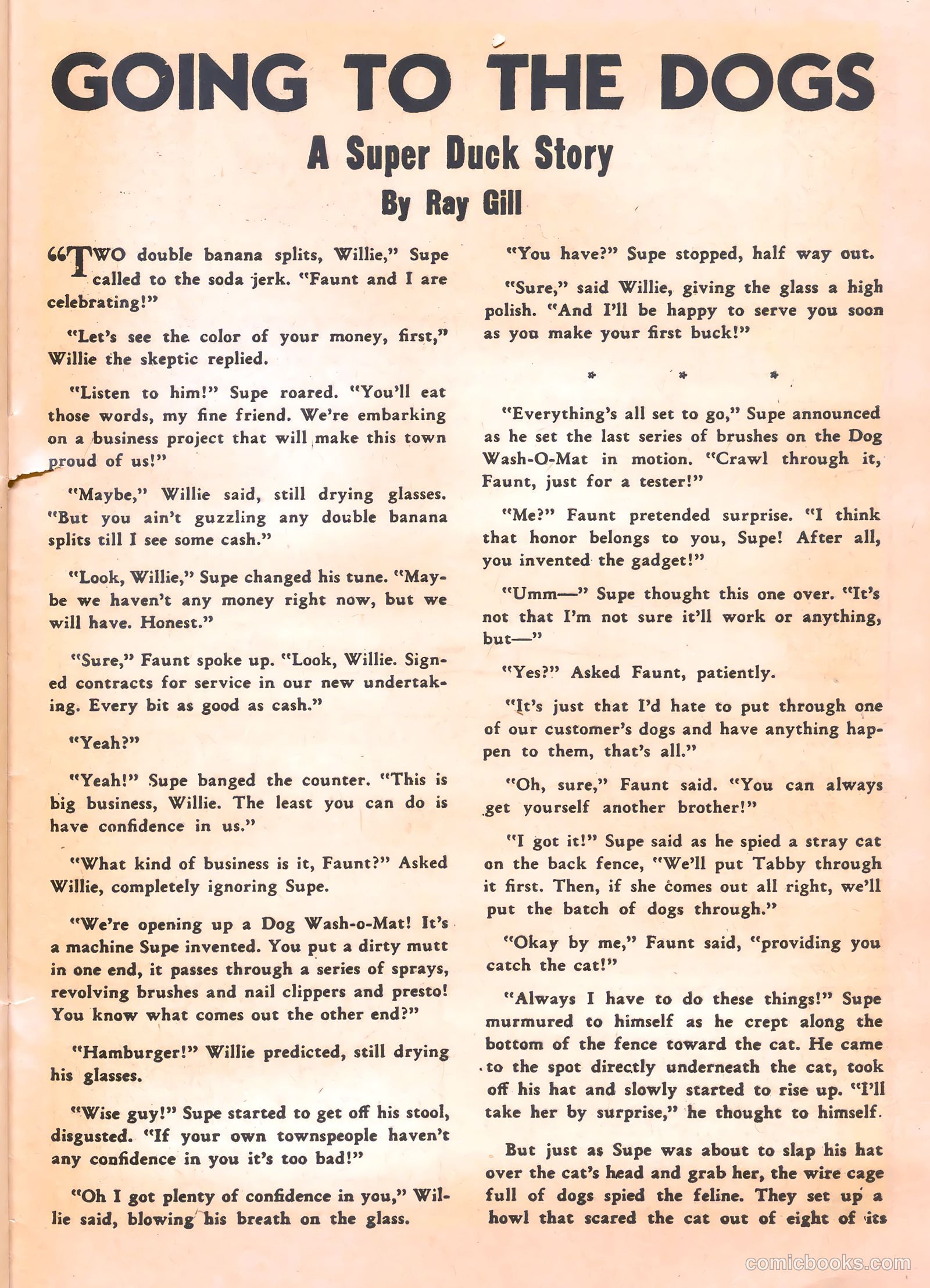 Super Duck Comics #23 (1948) — page 43 of 52