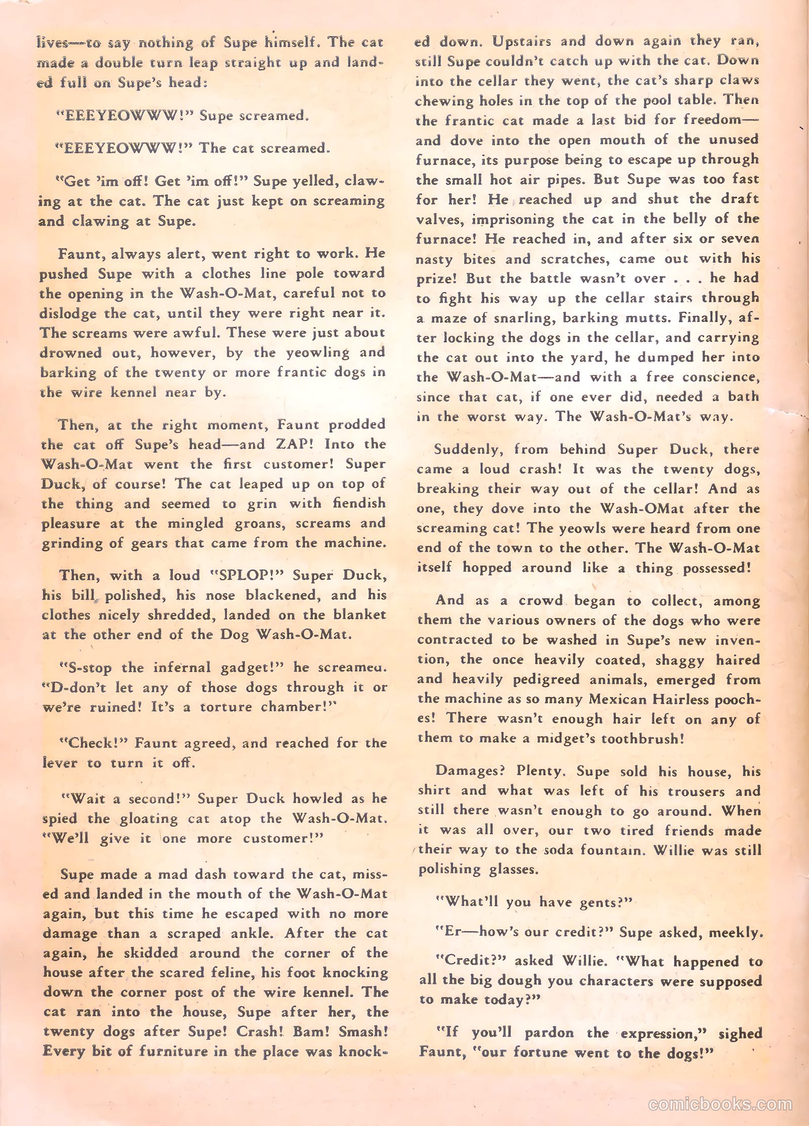 Super Duck Comics #23 (1948) — page 44 of 52