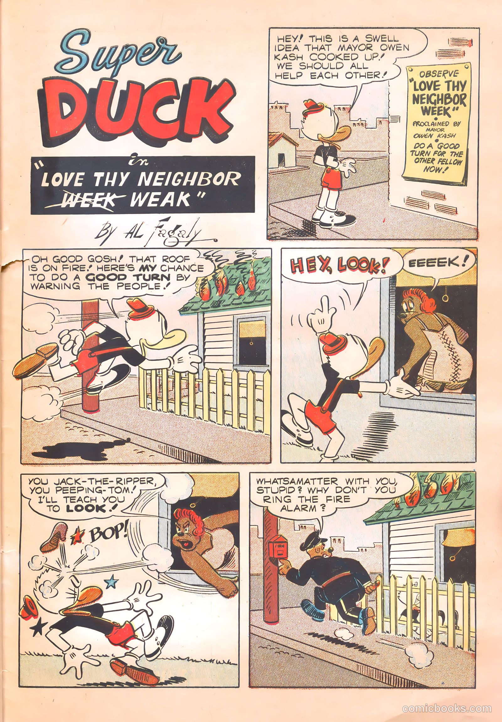 Super Duck Comics #23 (1948) — page 45 of 52