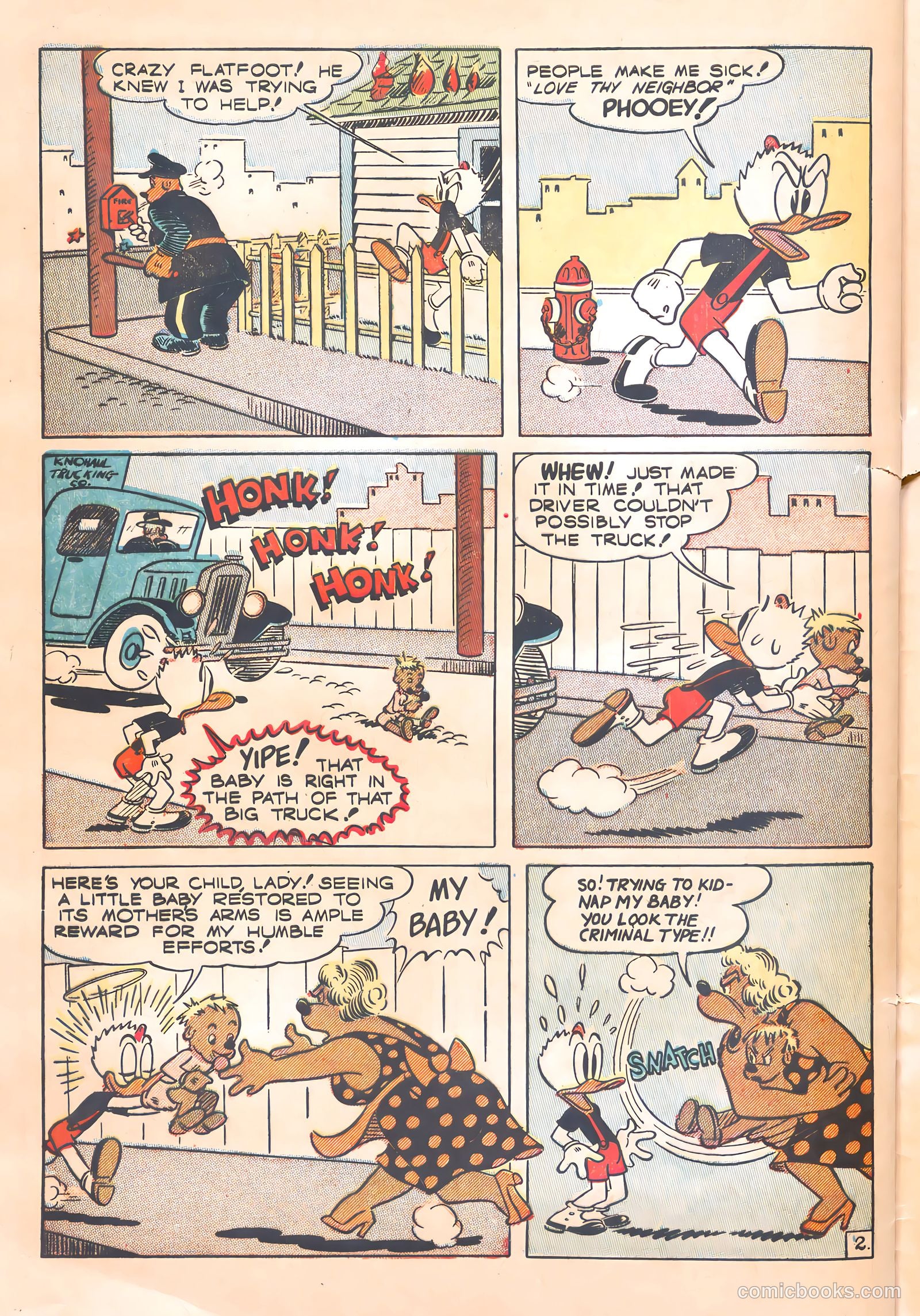 Super Duck Comics #23 (1948) — page 46 of 52
