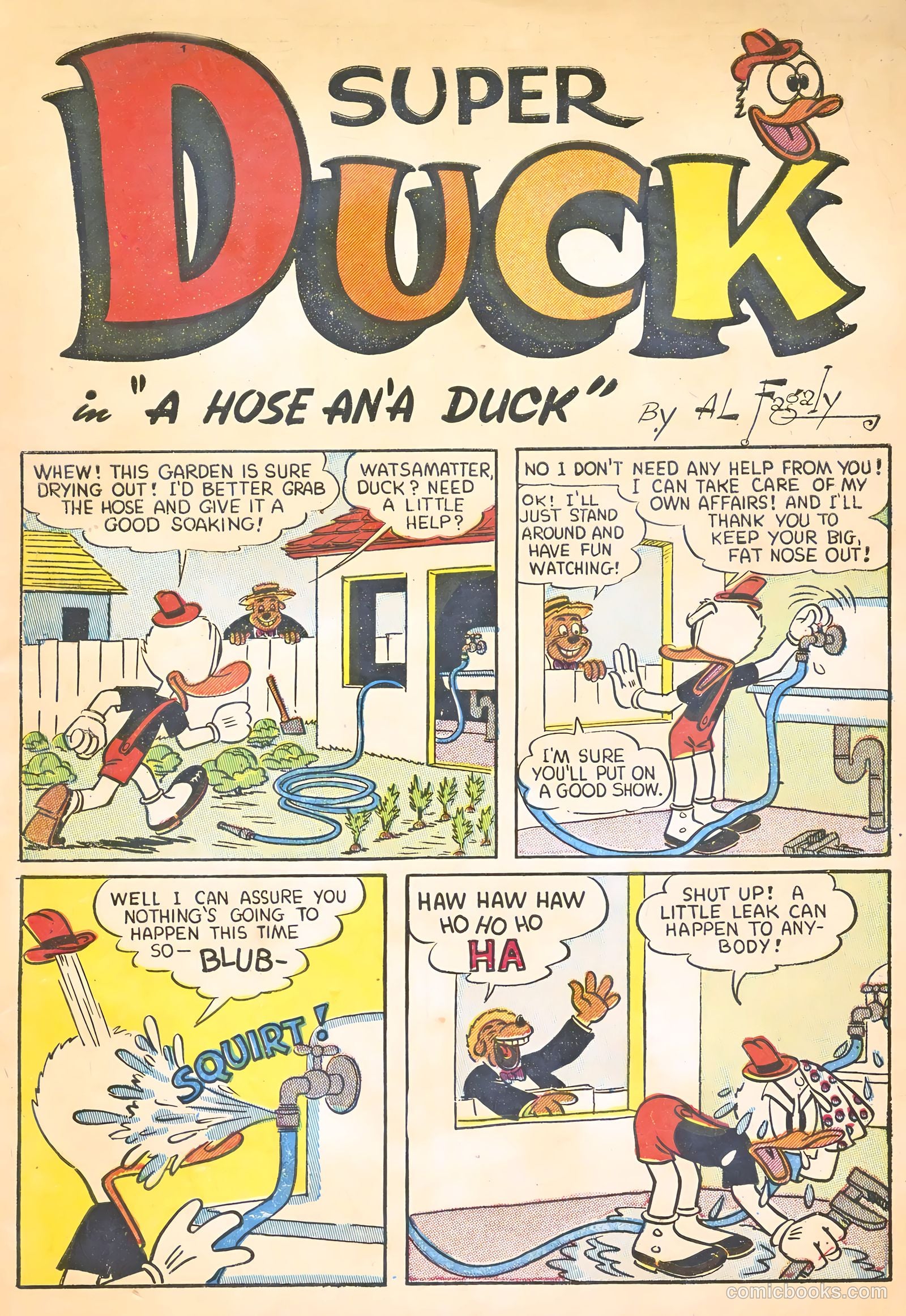Super Duck Comics #24 (1949) — page 3 of 52