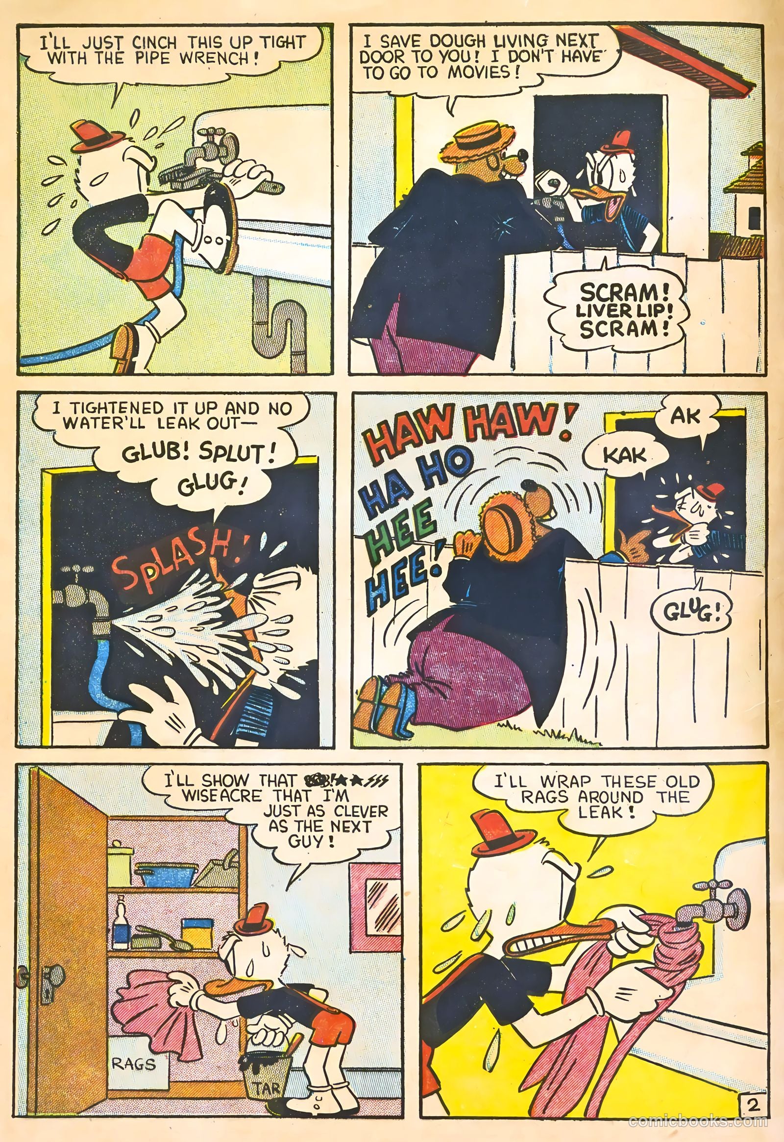 Super Duck Comics #24 (1949) — page 4 of 52