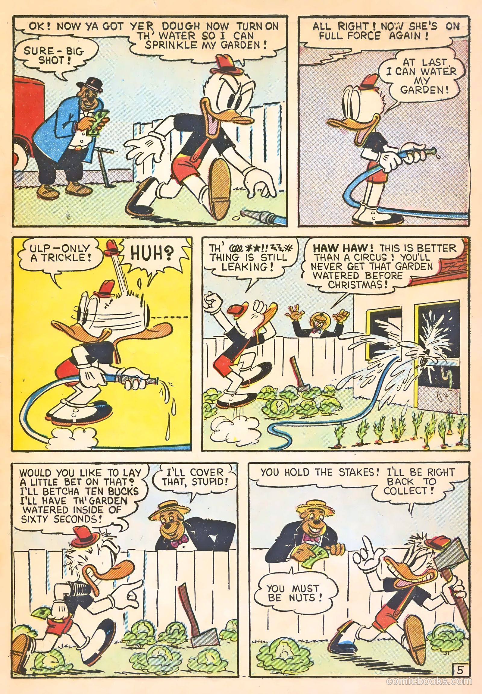 Super Duck Comics #24 (1949) — page 7 of 52