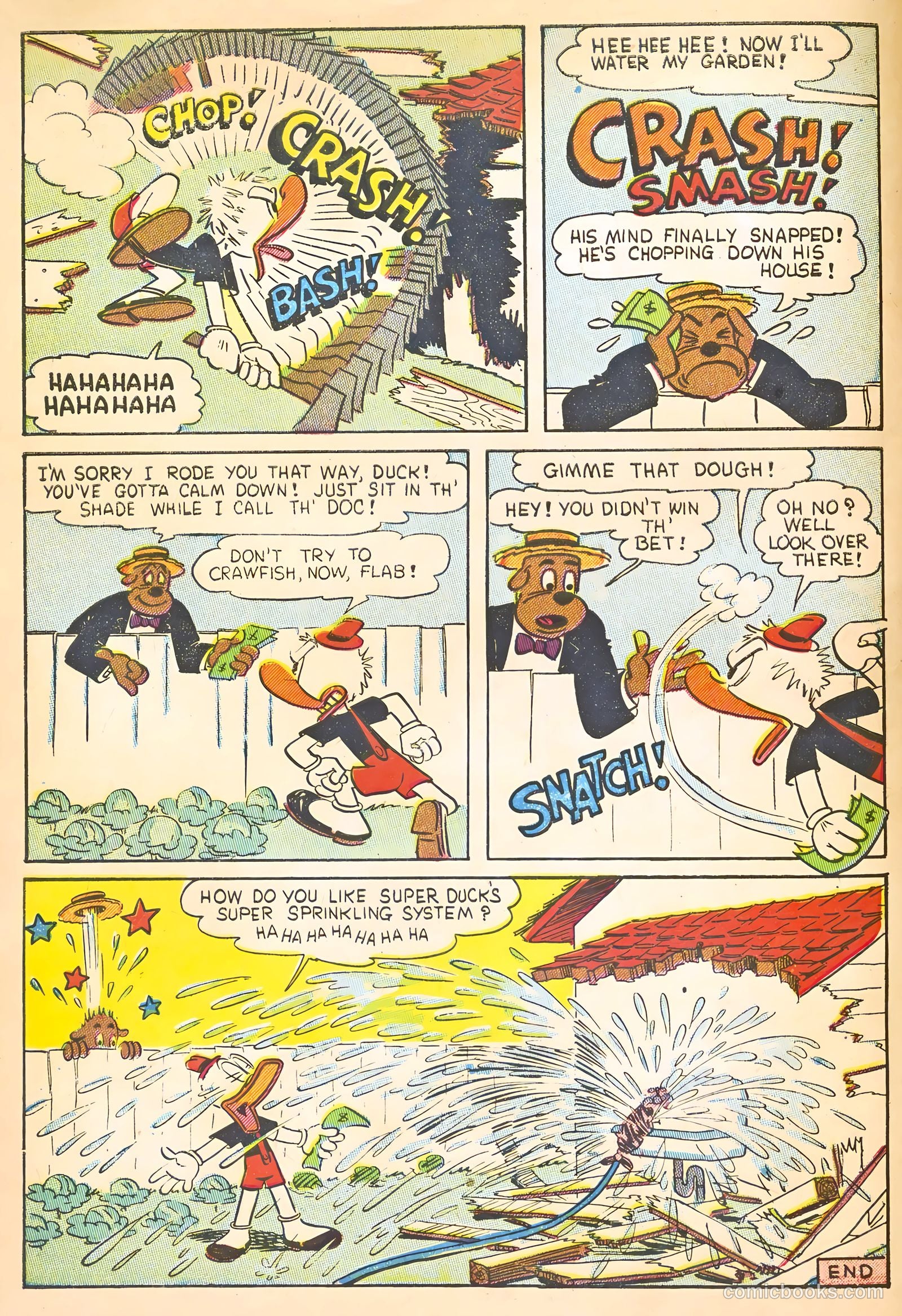 Super Duck Comics #24 (1949) — page 8 of 52