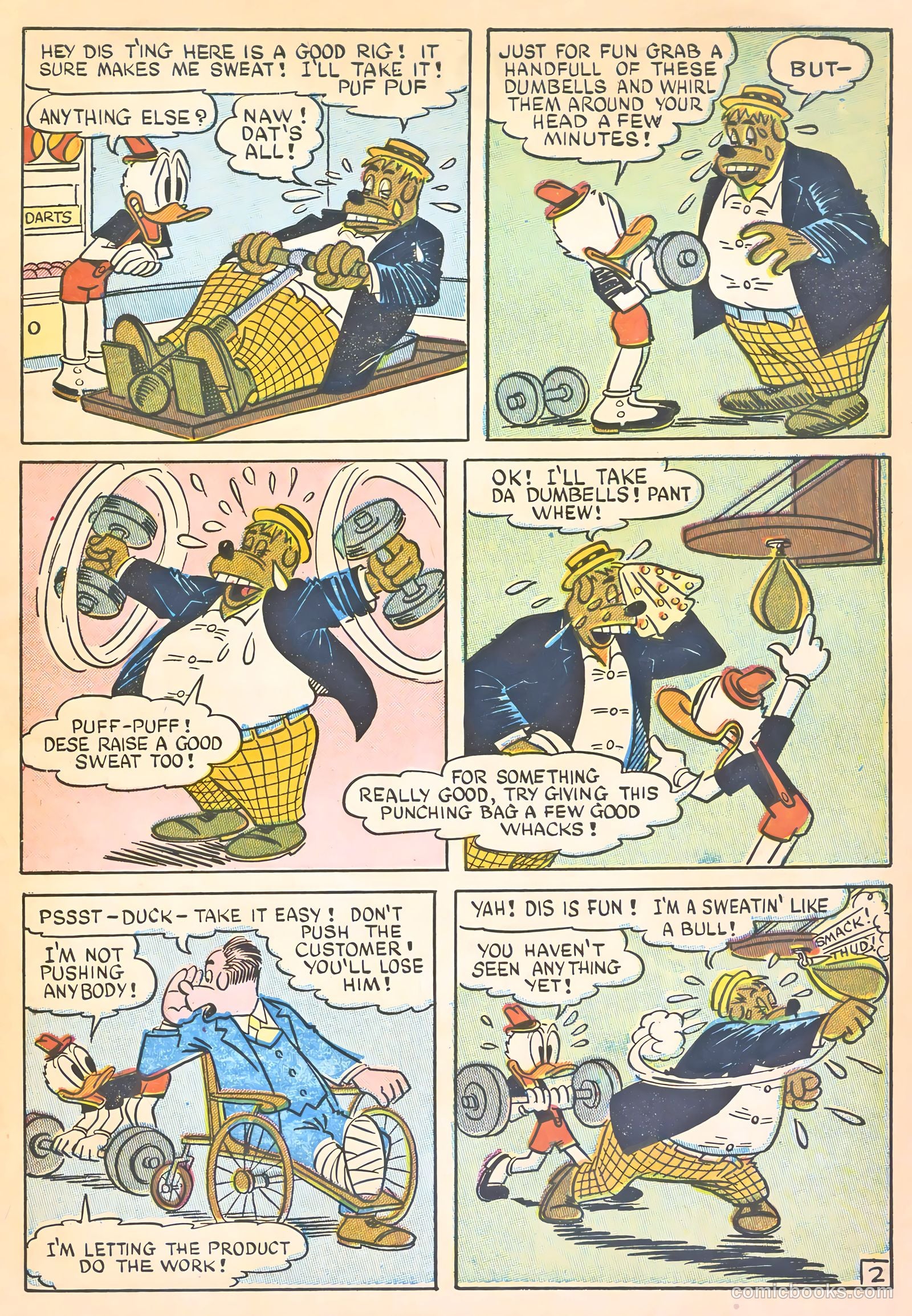Super Duck Comics #24 (1949) — page 11 of 52
